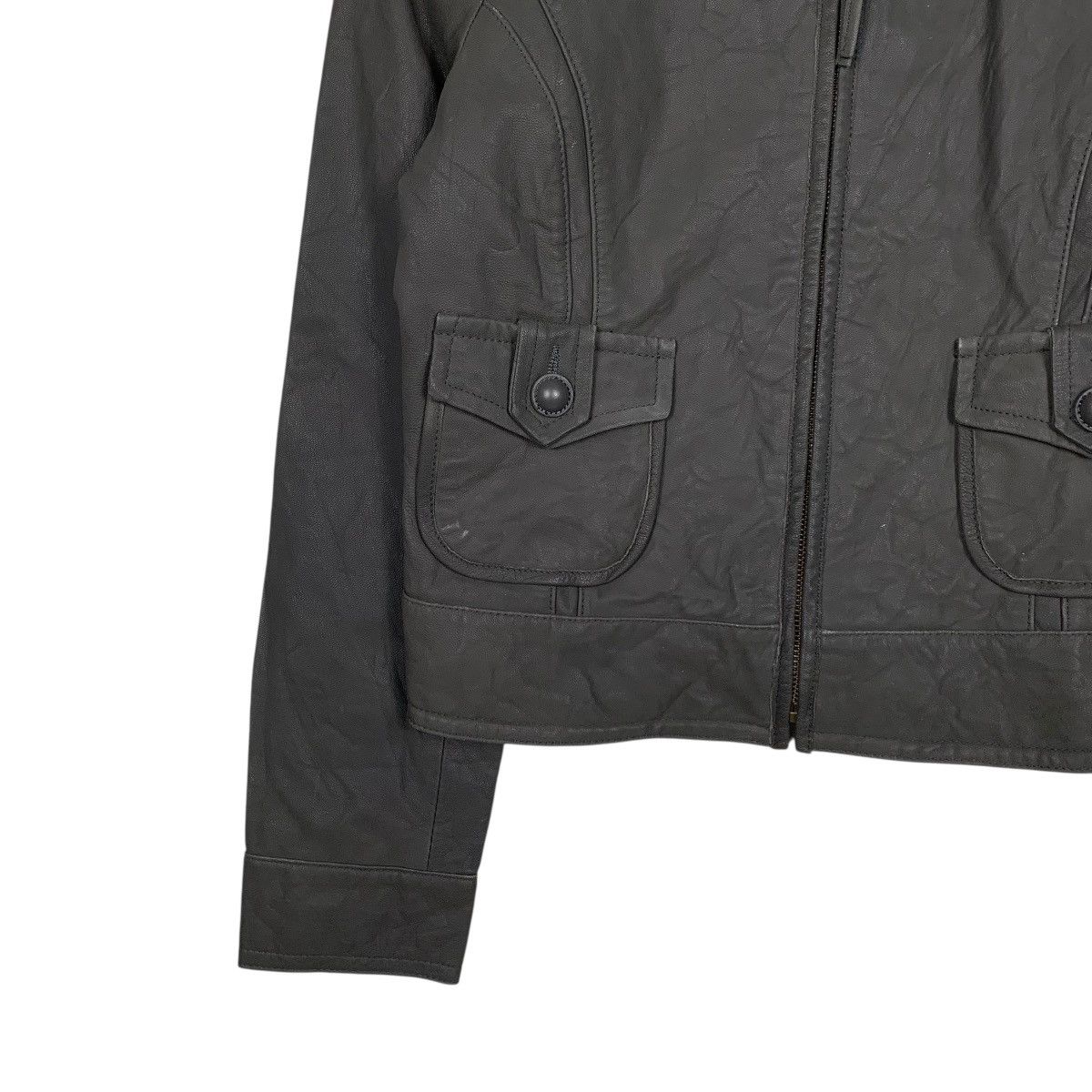 Japanese Brand Japanese Brand Eddy Formation Women Leather Jacket Size S / US 4 / IT 40 - 3 Thumbnail