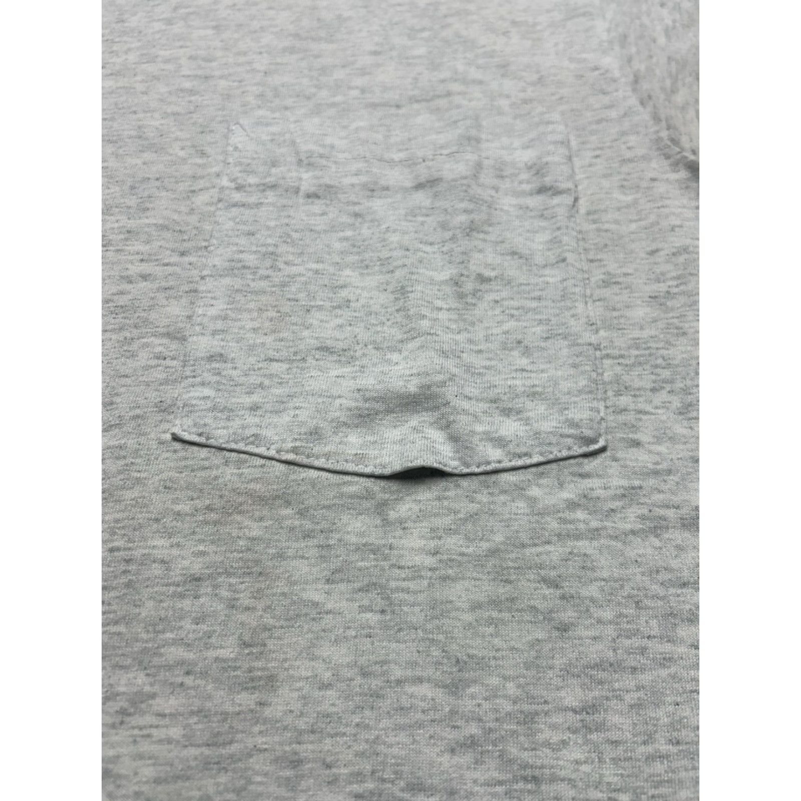 Vintage VINTAGE 80s 90s pocket T-Shirt BVD blank heather gray single stitch M & M Medium Mens Shirt Size US M / EU 48-50 / 2 - 3 Thumbnail
