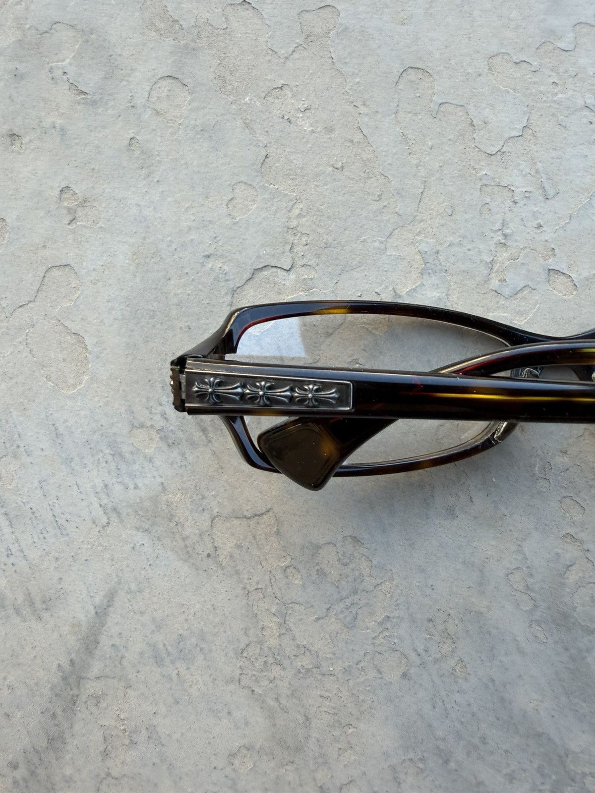 Chrome Hearts Chrome Hearts Dutch Rudder Cross Temple Oval Sunglasses Size ONE SIZE - 5 Thumbnail