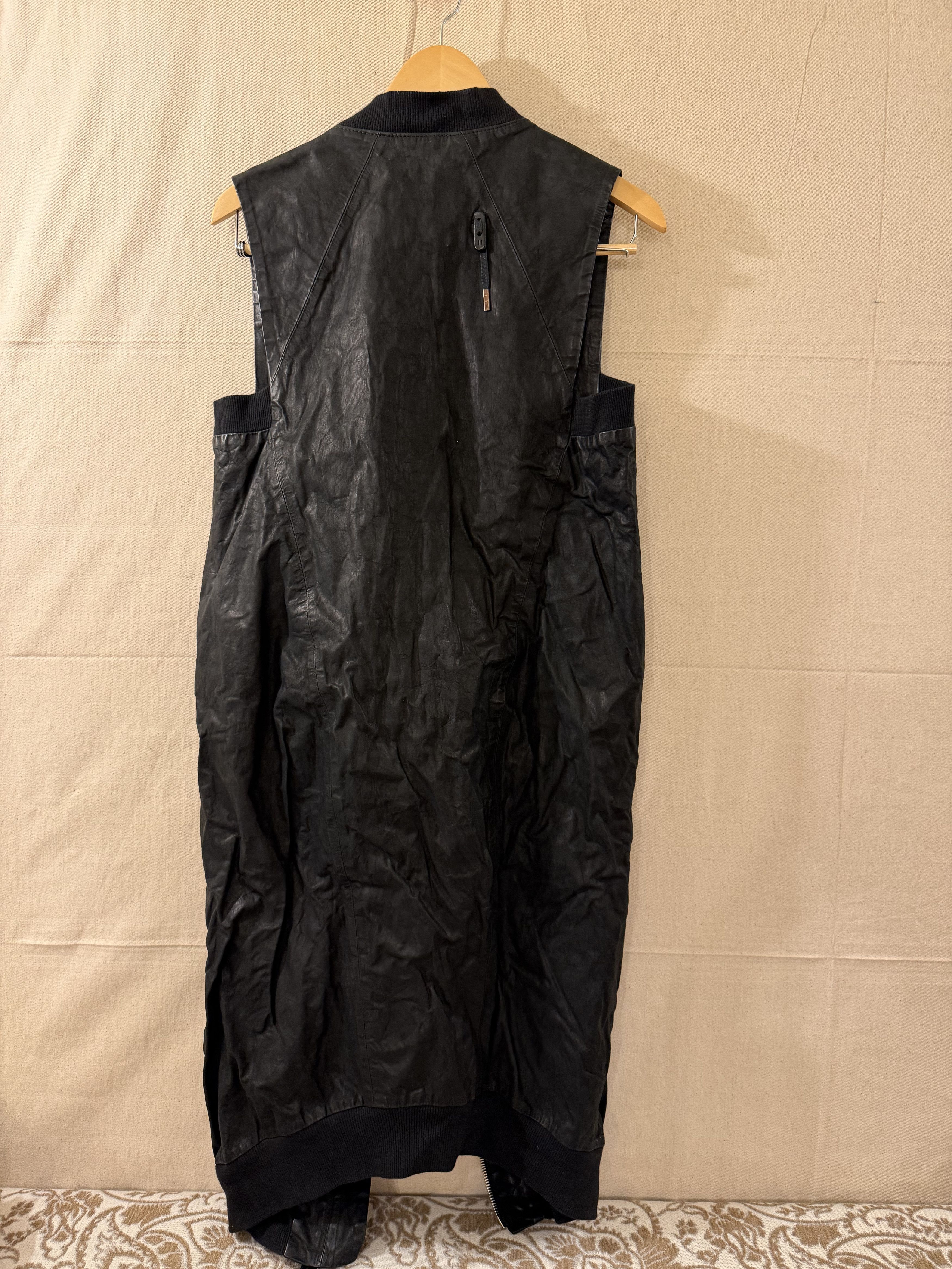 Boris Bidjan Saberi Boris Bidjan Saberi Special Order Leather Jacket Size S Size S / US 4 / IT 40 - 5 Thumbnail