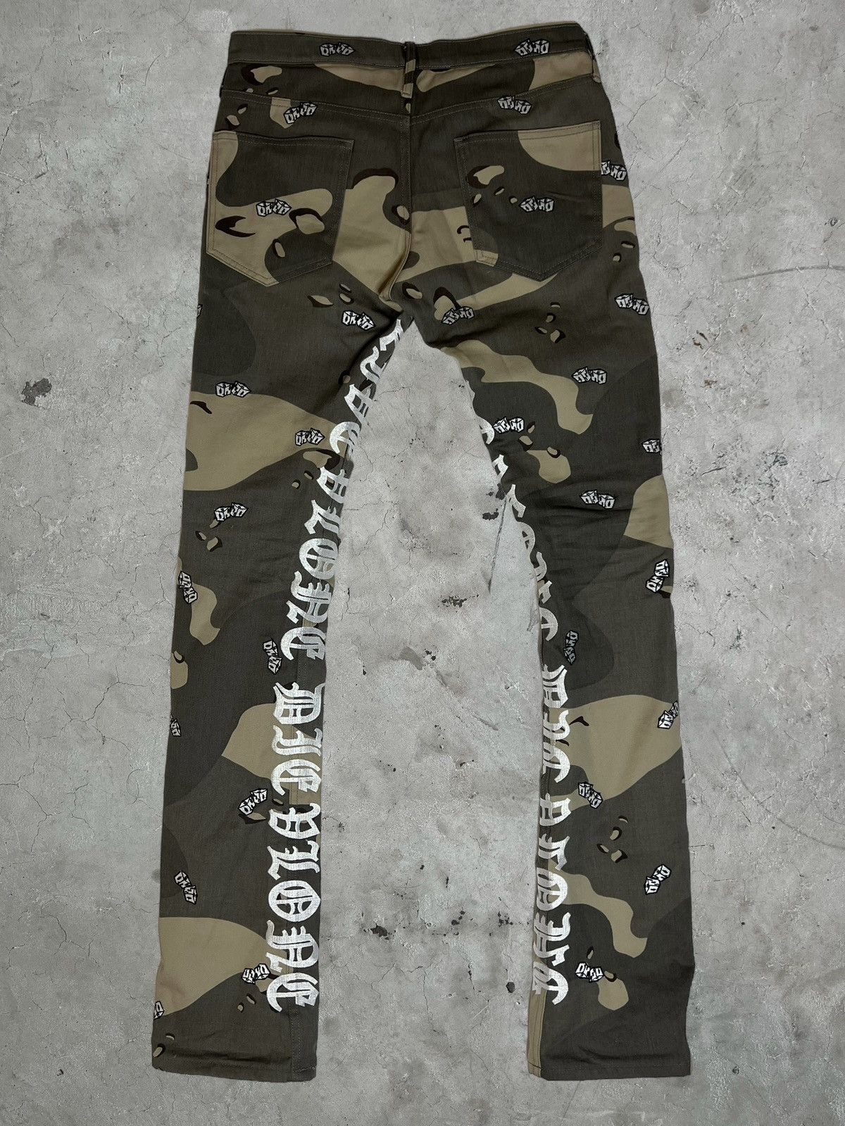 Vlone Vlone Unreleased Desert Camo Dice Pants Size US 32 / EU 48 - 10 Thumbnail