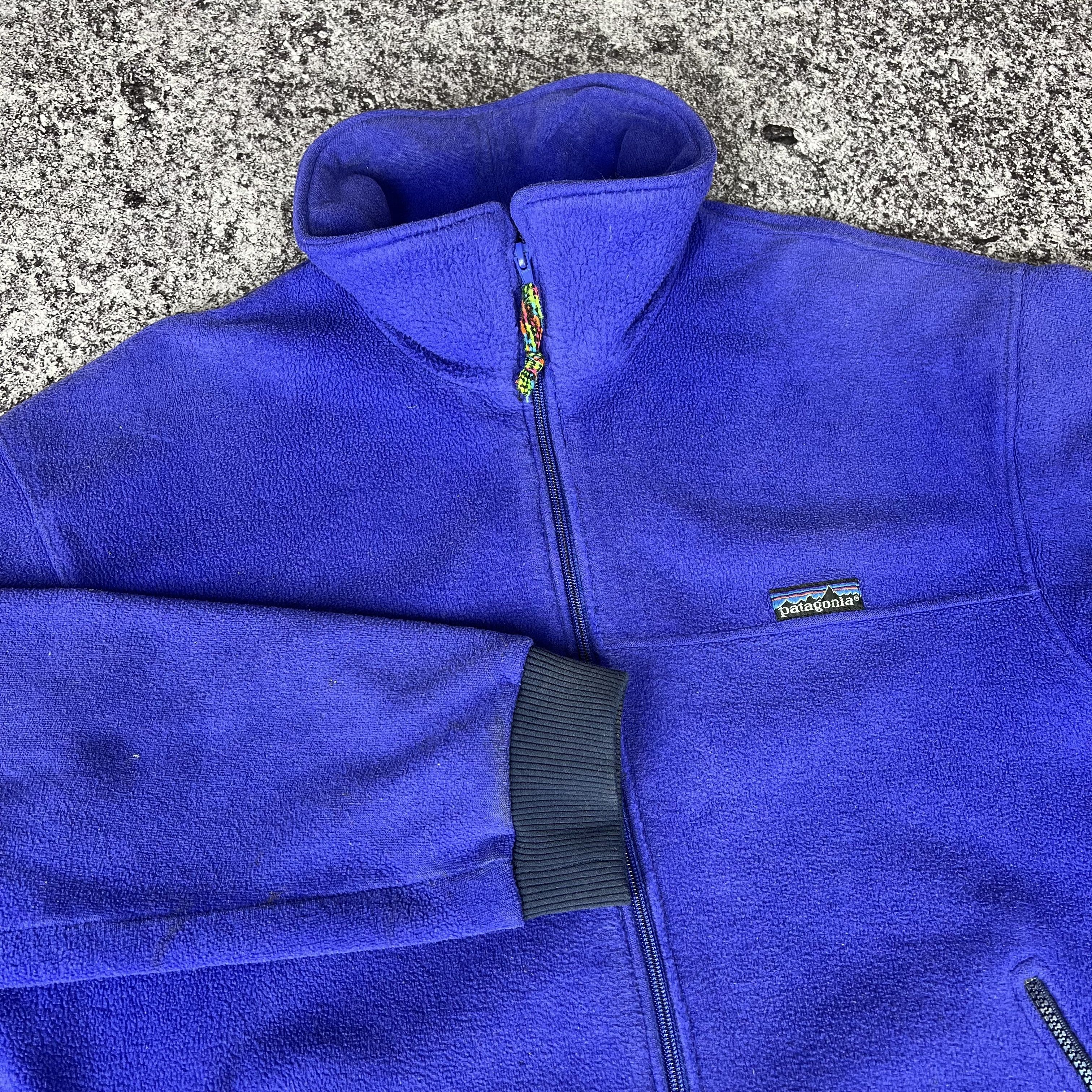 Patagonia Vintage Patagonia Synchilla Fleece Jacket Logo Size L Size US L / EU 52-54 / 3 - 3 Thumbnail