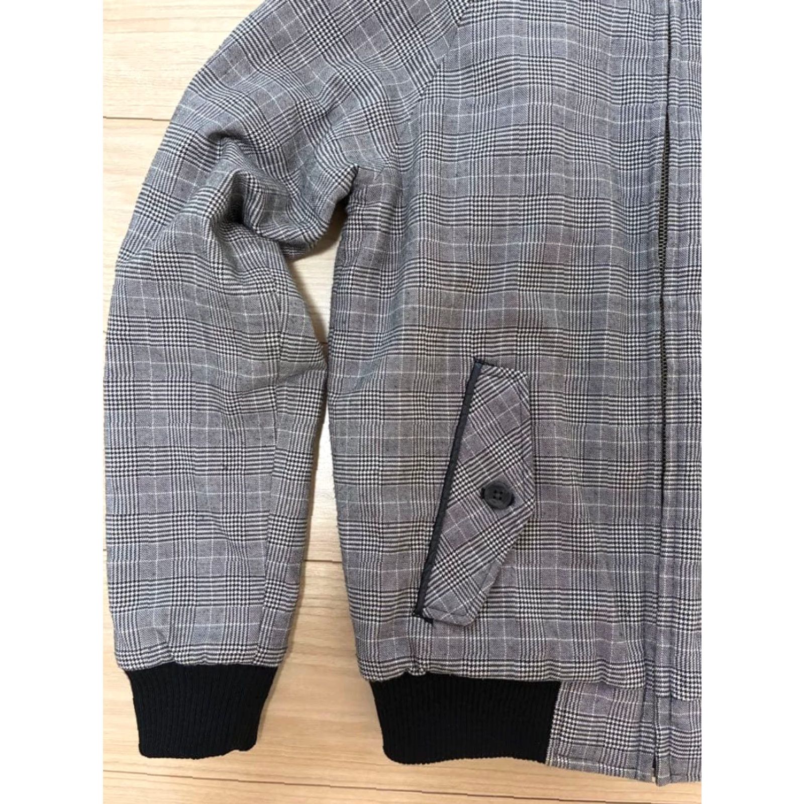 Fred Perry VINTAGE Fred Perry Reversible Quilted Zip Jacket Glen Check Blue Size S Logo from Japan Size US S / EU 44-46 / 1 - 3 Thumbnail
