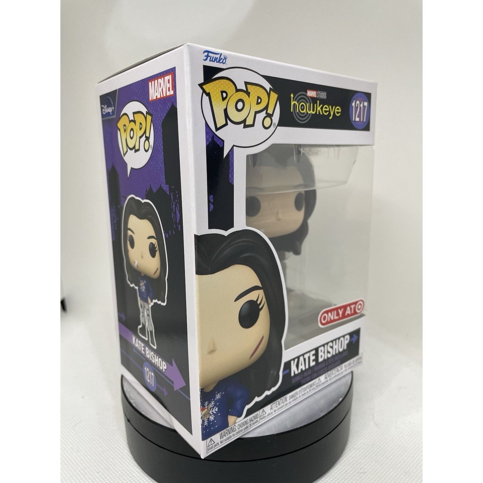 Marvel Comics Funko Pop Kate Bishop Ugly Sweater Target (Exclusive) #1217 Size ONE SIZE - 8 Thumbnail