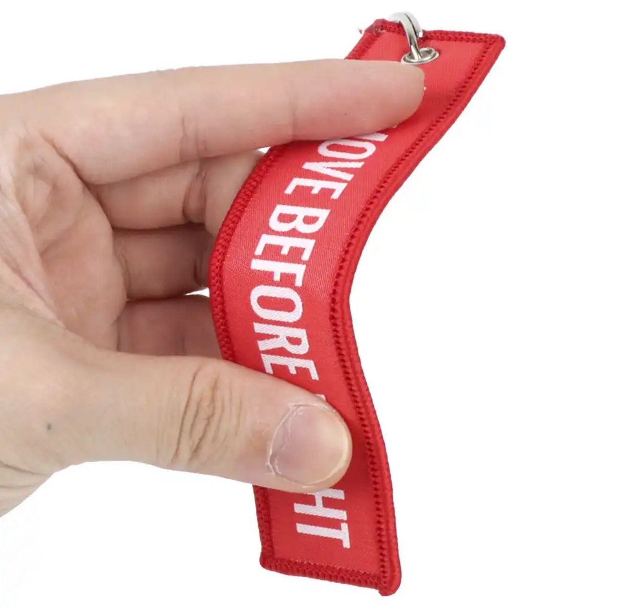 Vintage Remove Before Flight Keyring Keychains Luggage Tag Label Size ONE SIZE - 3 Thumbnail