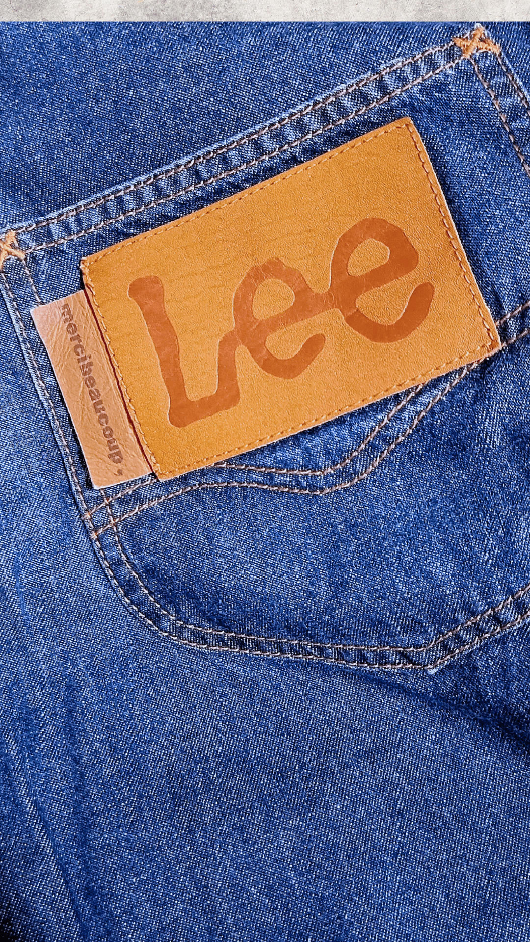Lee × mercibeaucoup MERCIBEAUCOUP x LEE Y2K BAGGY PANT.W33 Size US 33 - 4 Thumbnail
