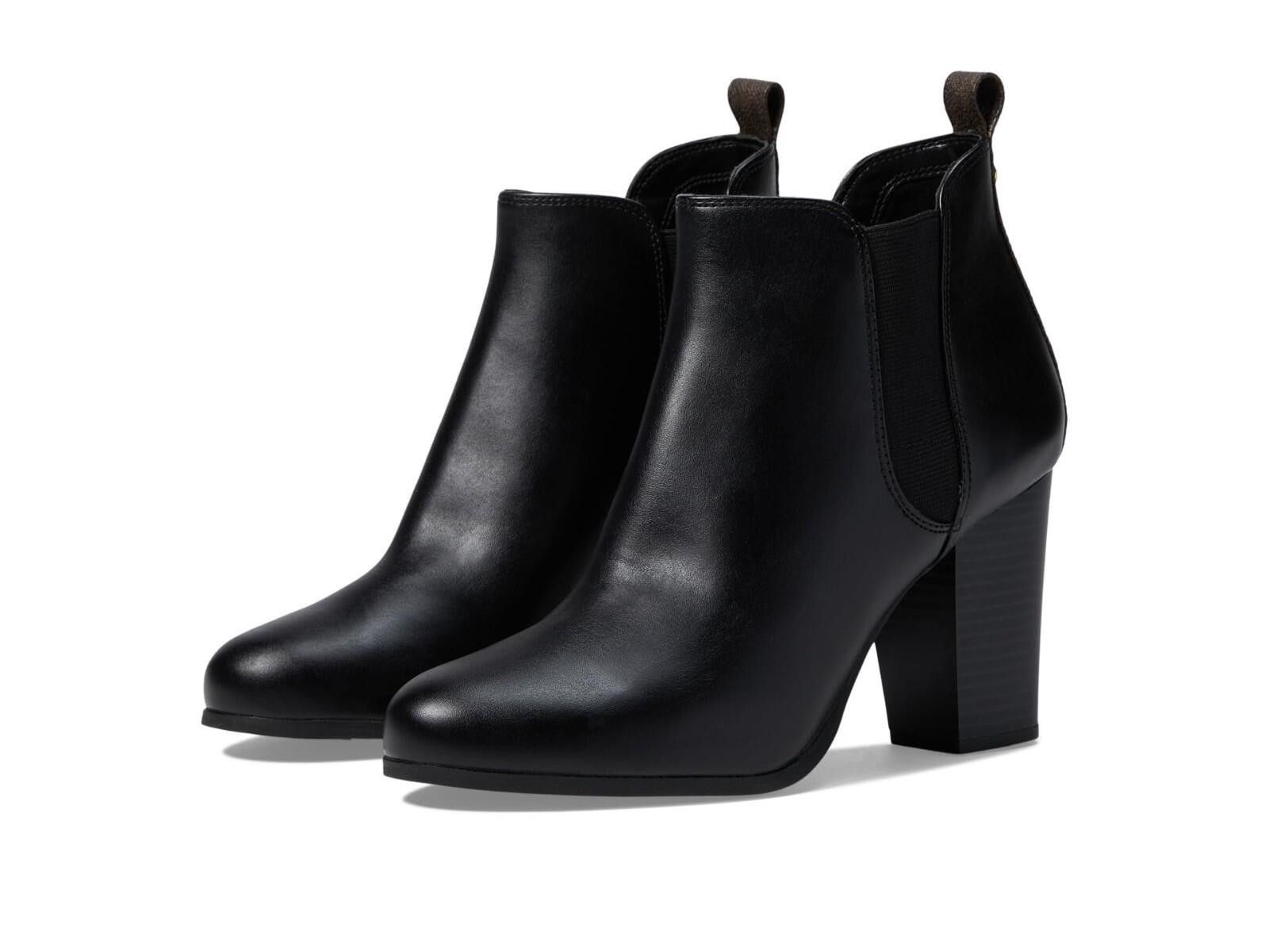 Michael Kors Michael Kors Boots Evaline Heeled Bootie Black & Brown 8 M Size US 8 / IT 38 - 2 Thumbnail