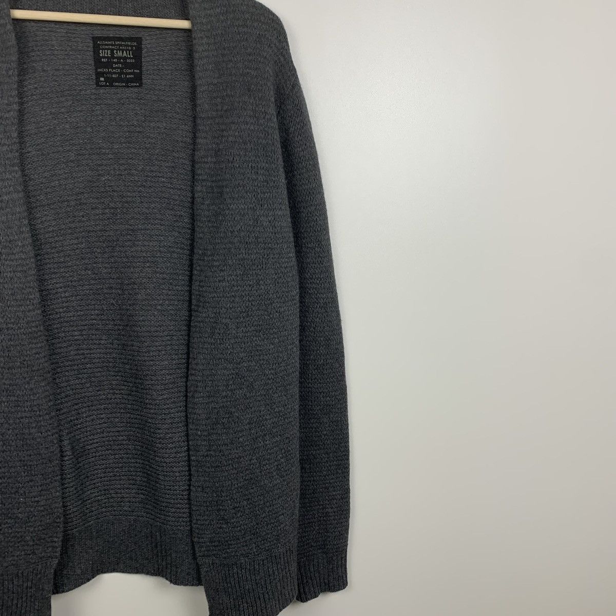 Allsaints Allsaints Rebus Cardigan Wool Cashmere Size Small Size US S / EU 44-46 / 1 - 5 Thumbnail