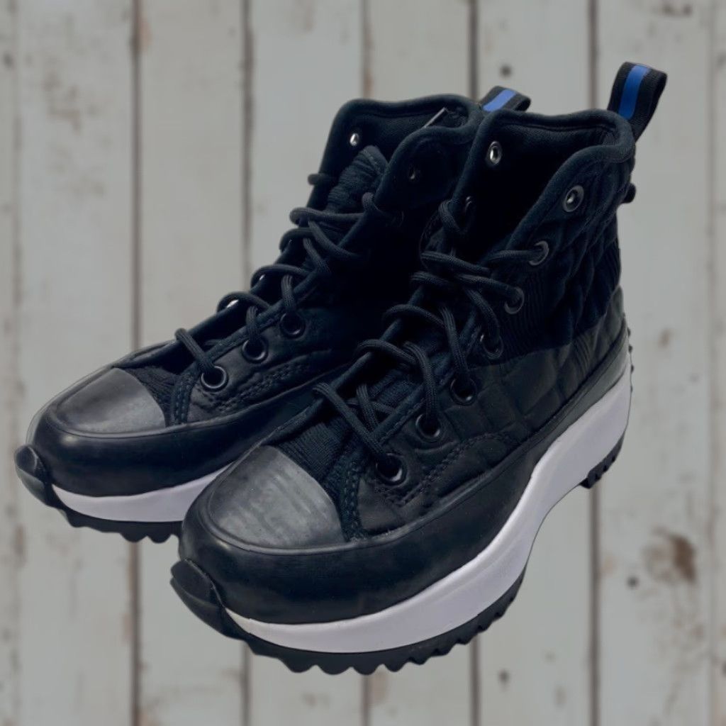 Converse Converse Run Star Hike Hi Digital Terrain Black Women 4.5 Platform Men 3.0 / 4.5 Platform High Top Sneaker Casual Activewear Shoes Size US 5 / IT 35 - 1 Thumbnail