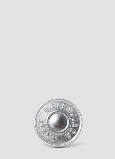 Balenciaga o1bcso1str1024 Size: OS / Jeans Earrings in Silver Size ONE SIZE - 2 Thumbnail