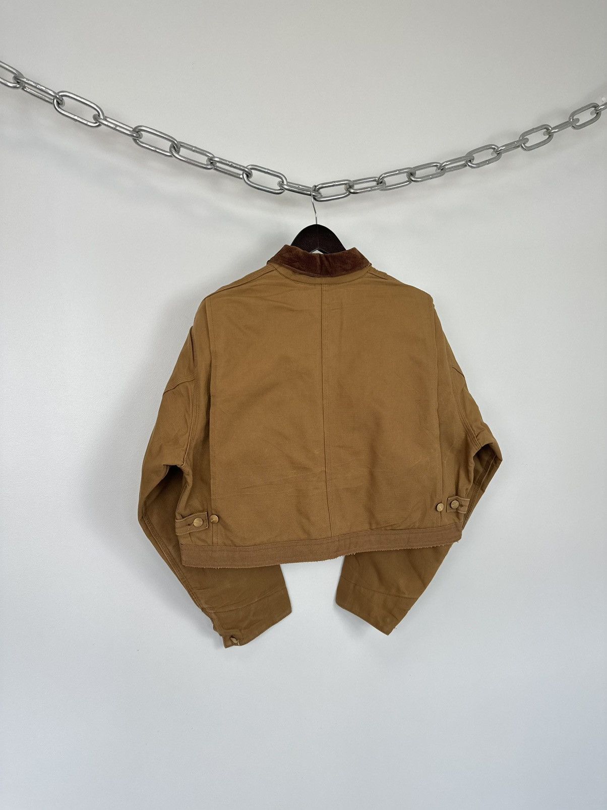 Carhartt Vintage 90s Carhartt Made In USA Cropped Boxy Detroit Jacket Size US S / EU 44-46 / 1 - 11 Thumbnail