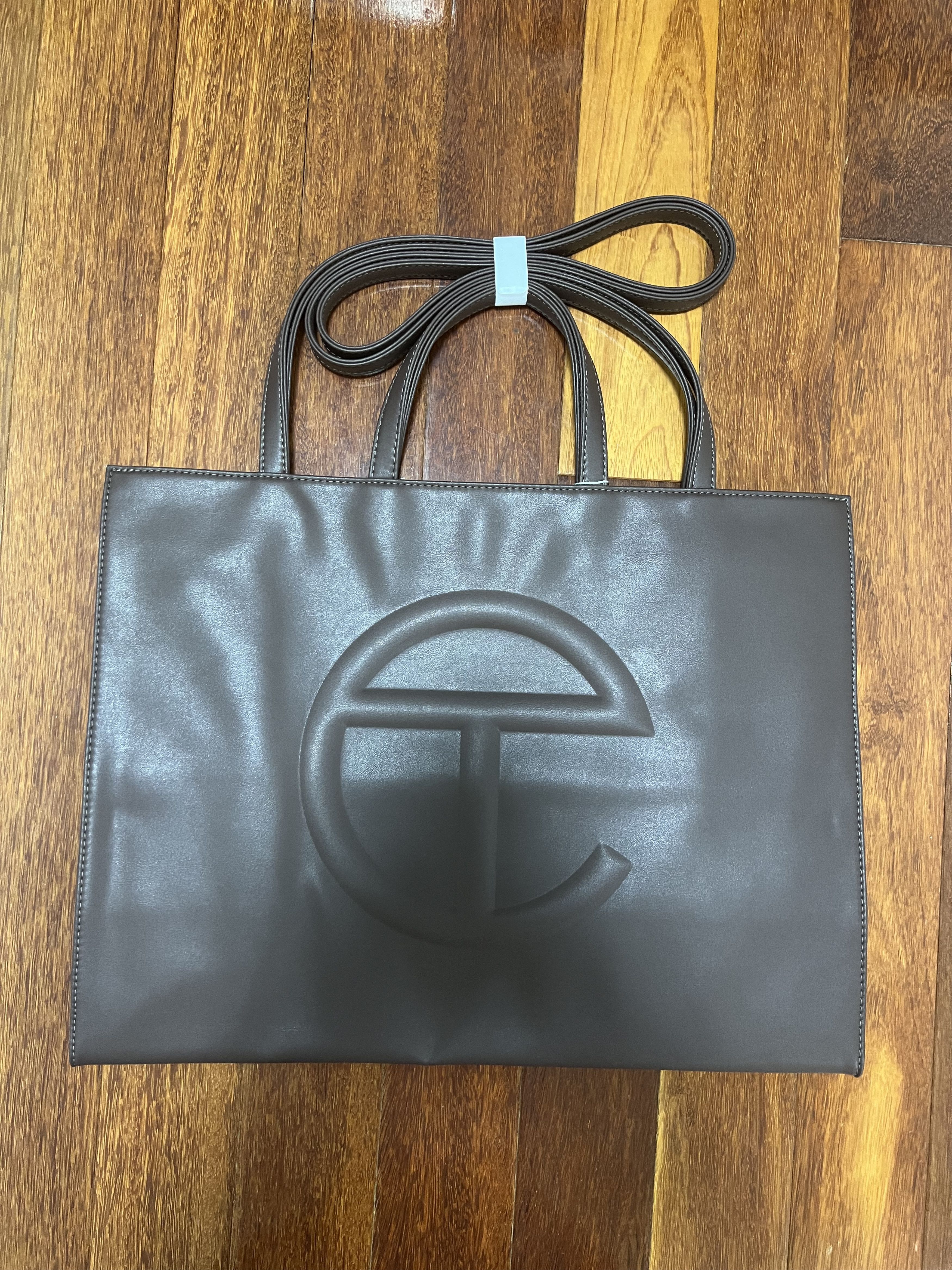Telfar Telfar Large Chocolate Shopping Bag Tote NEW Grailed
