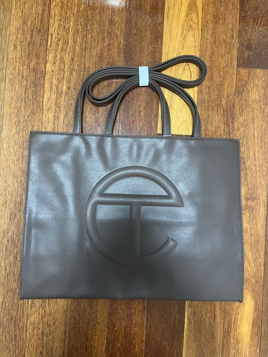 Telfar Telfar Large Chocolate Shopping Bag Tote Grailed