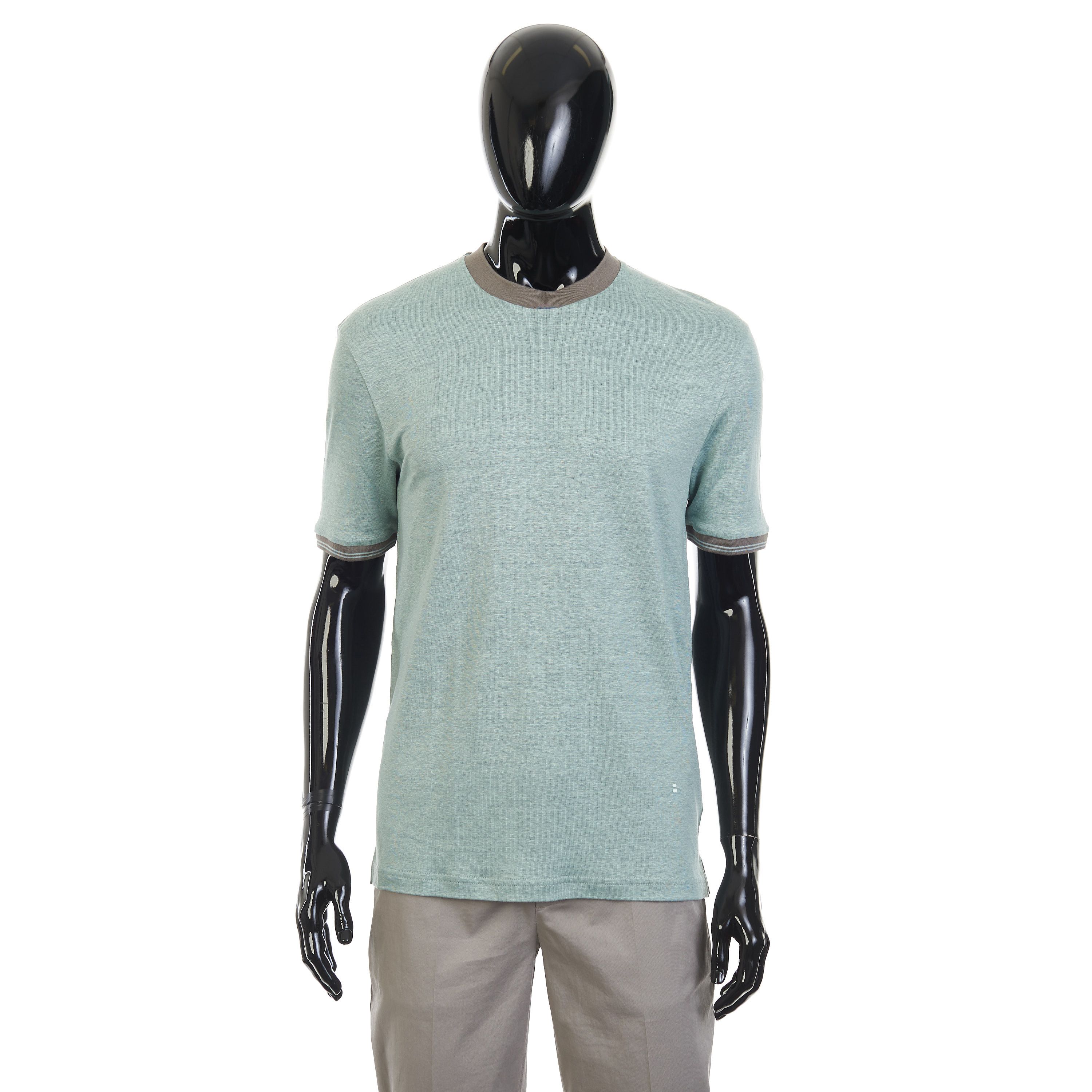 Other Brett Johnson Sky Powder Short Sleeve Tshirt - Silk & Linen Size US S / EU 44-46 / 1 - 1 Thumbnail