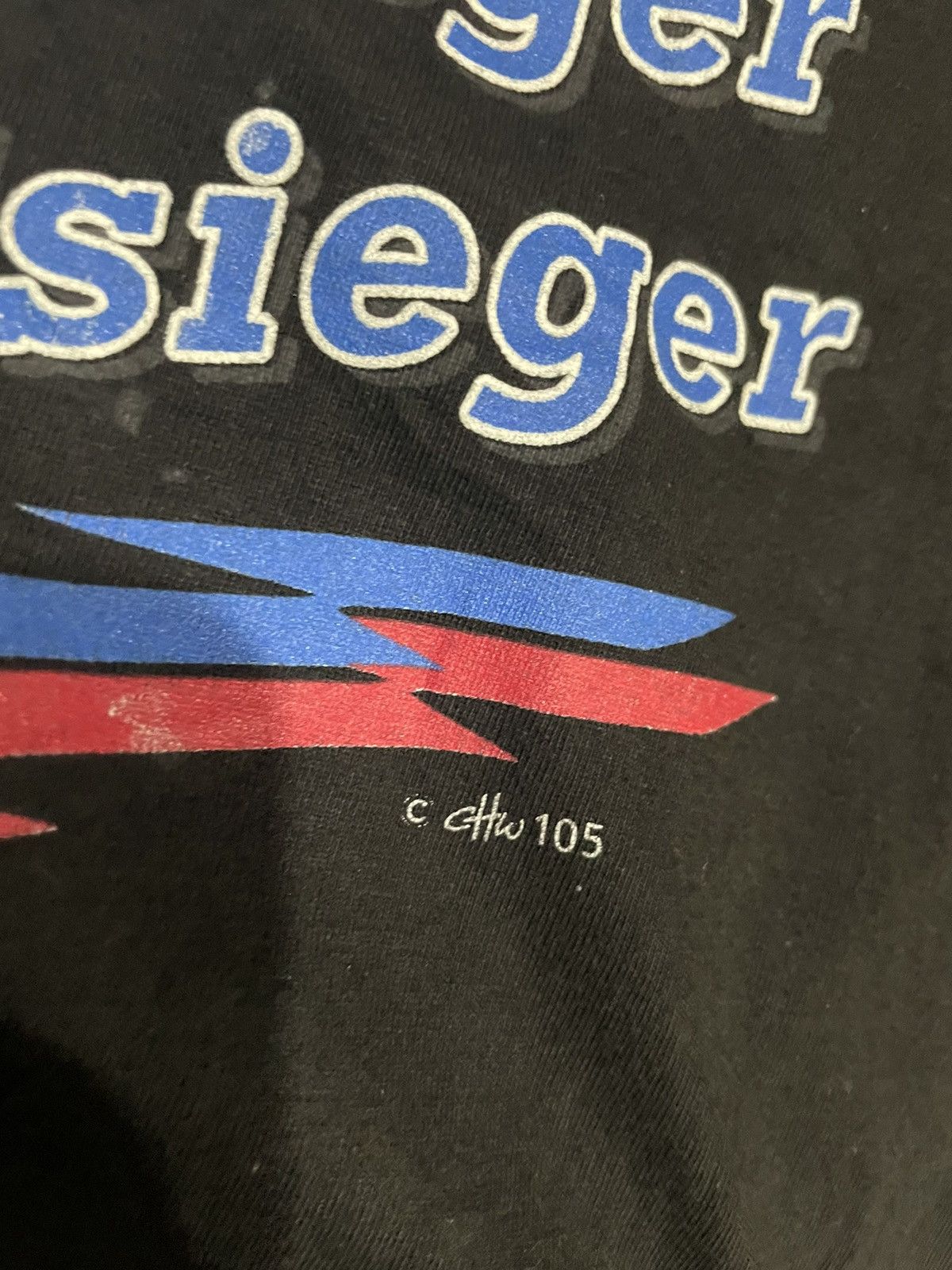 Other 90s Bayern Munchen Tour Distressed Glued Tee Size US L / EU 52-54 / 3 - 12 Thumbnail