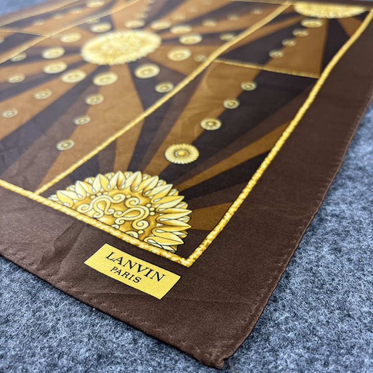 Lanvin Lanvin Silk Handkerchief / Bandana / Neckerchief B154 Size ONE SIZE - 4 Thumbnail