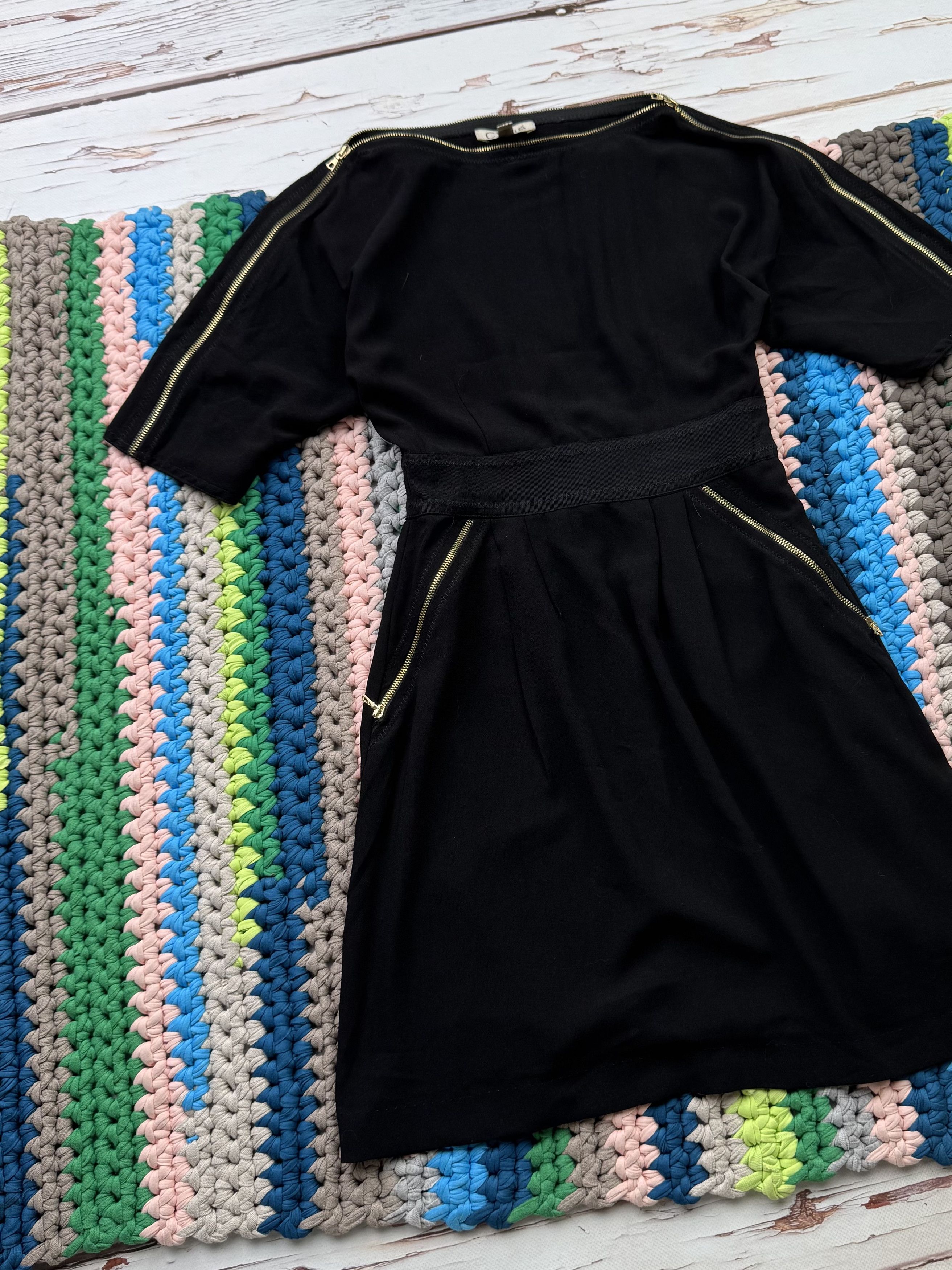 Chloe Chloe Vintage Dress With Zippers (V304)(D10) Size S / US 4 / IT 40 - 2 Thumbnail