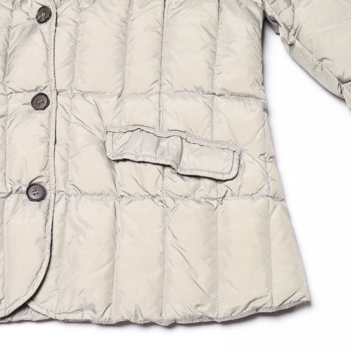 Eleventy Eleventy Goose Down Nylon Jacket Puffer Grey Size M / US 6-8 / IT 42-44 - 8 Thumbnail