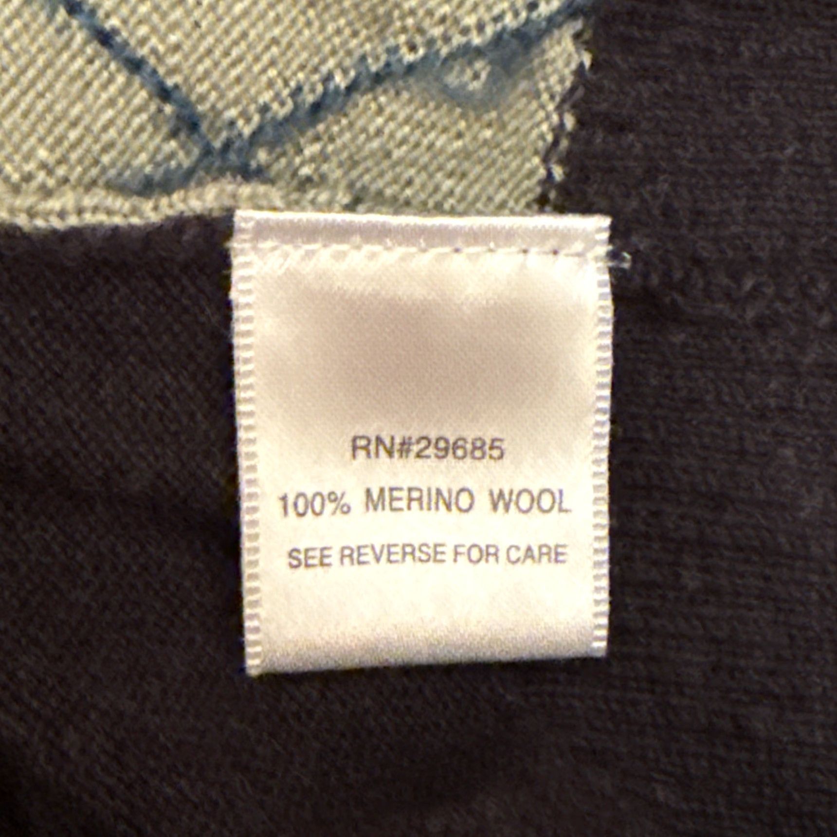 Pendleton Pendleton Sweater Womens Large Grey Green Argyle Merino Wool Preppy Crew Neck Pullover Size L / US 10 / IT 46 - 7 Thumbnail