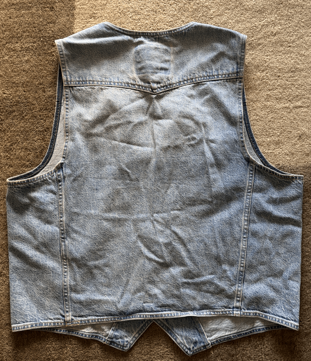 Levi's Mission Denim Vest Size US L / EU 52-54 / 3 - 4 Thumbnail