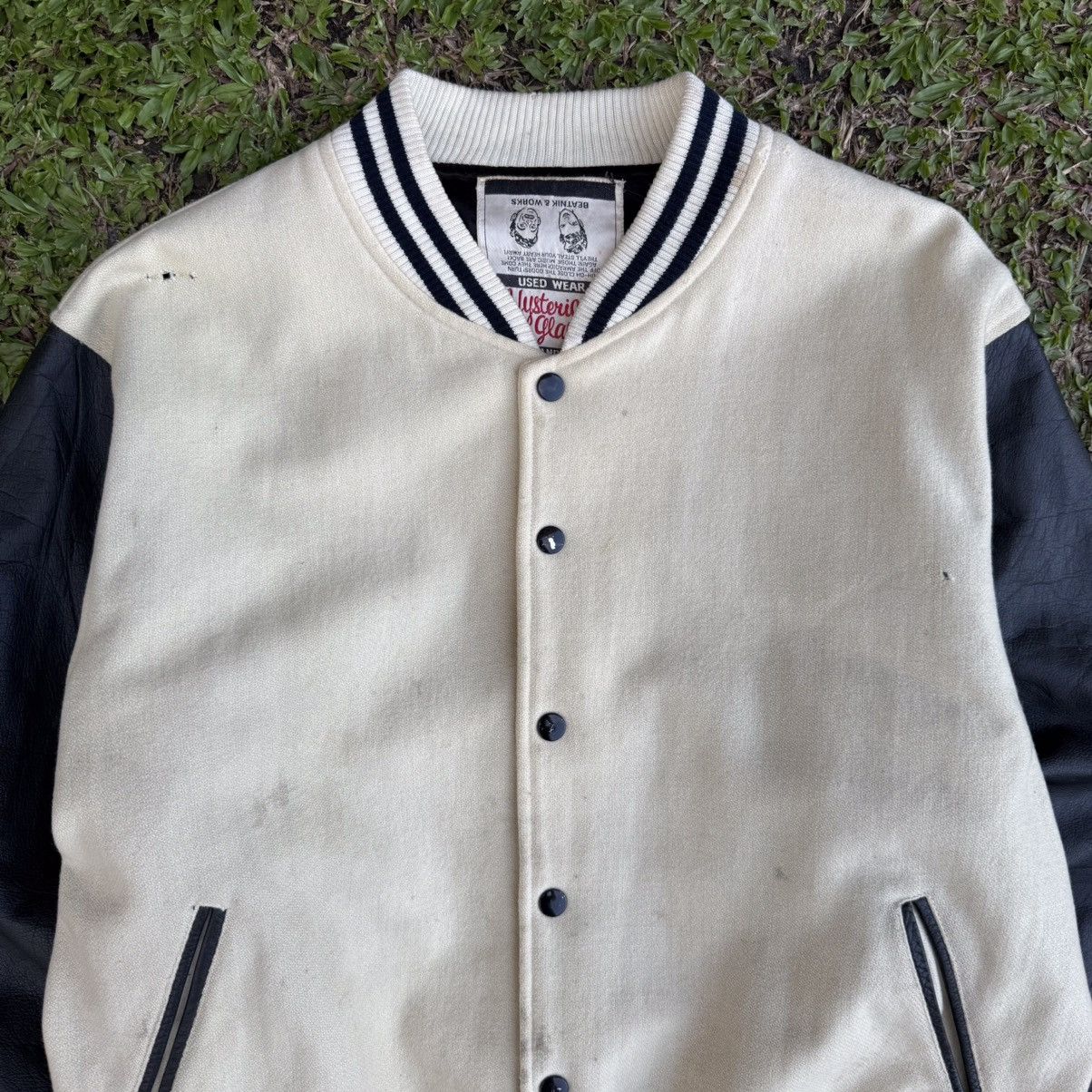 Hysteric Glamour × Japanese Brand HYSTERIC GLAMOUR Super Rare Embroidery Logo Varsity Jacket Size US L / EU 52-54 / 3 - 4 Thumbnail
