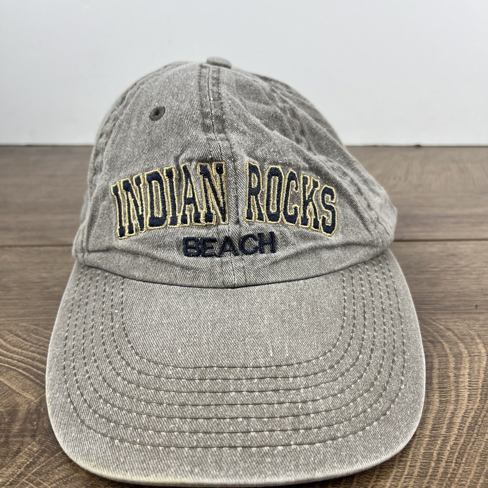 Other Indian Rocks Beach Hat Indian Rocks Gray Hat Adjustable Adul Size ONE SIZE - 4 Thumbnail