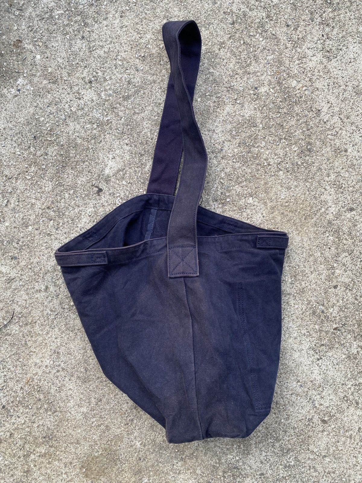Margaret Howell × Vintage 2000s - (MHL) Margaret Howell Duckcanvas Shoulder Bag Size ONE SIZE - 3 Thumbnail
