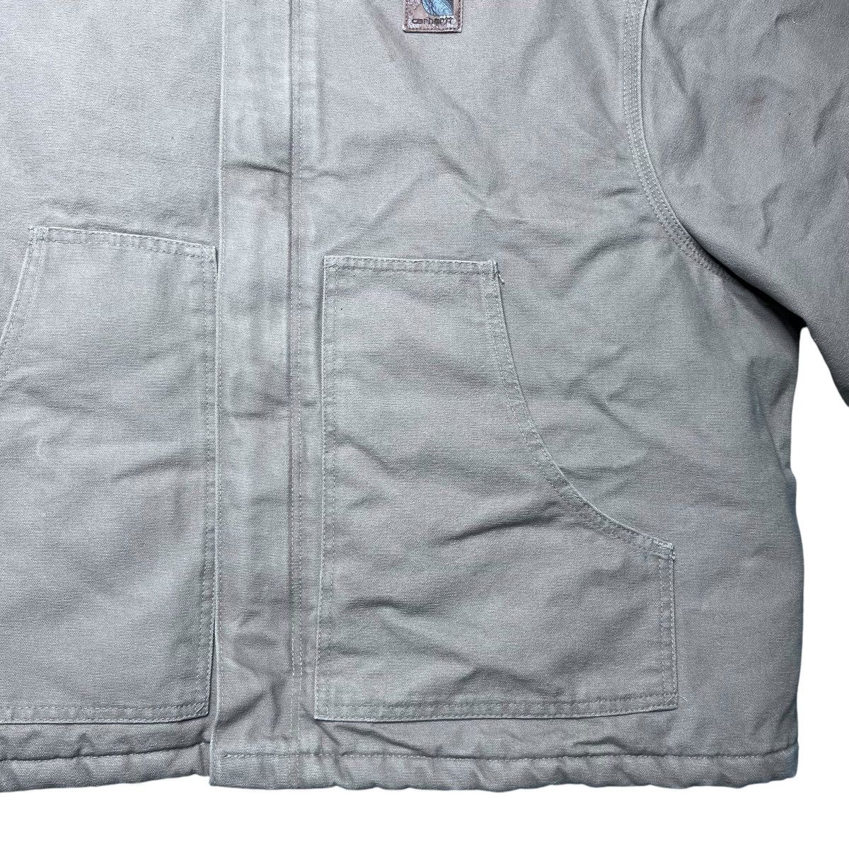 Carhartt × Vintage Vtg 2000s Carhartt J02 Arctic Quilt Lined Tan Canvas Jacket Size US XXL / EU 58 / 5 - 9 Thumbnail