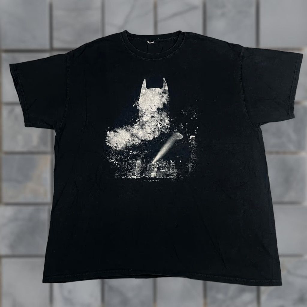 DC Comics Batman DC Comics Tshirt Mens Large Black Logo Short Sleeve Crew Neck Movie Batman DC Comics Shirt Size US L / EU 52-54 / 3 - 1 Thumbnail