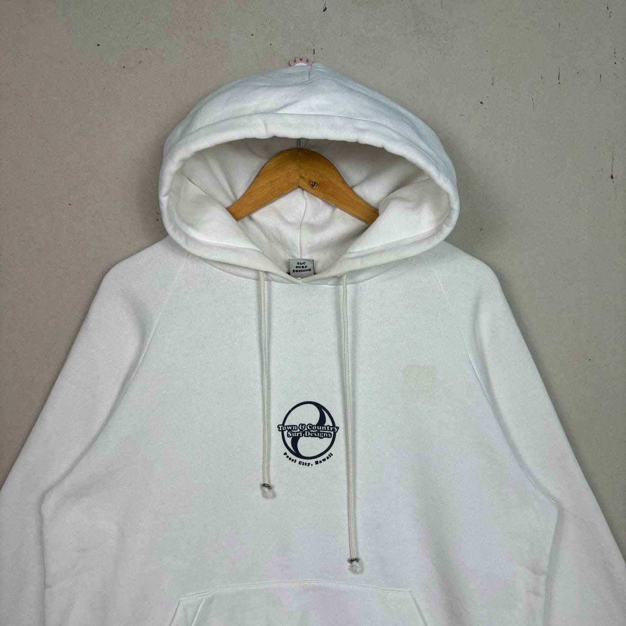 Vintage Vintage 90s T&C Surf Design Hoodie Sweatshirt Size US M / EU 48-50 / 2 - 4 Thumbnail