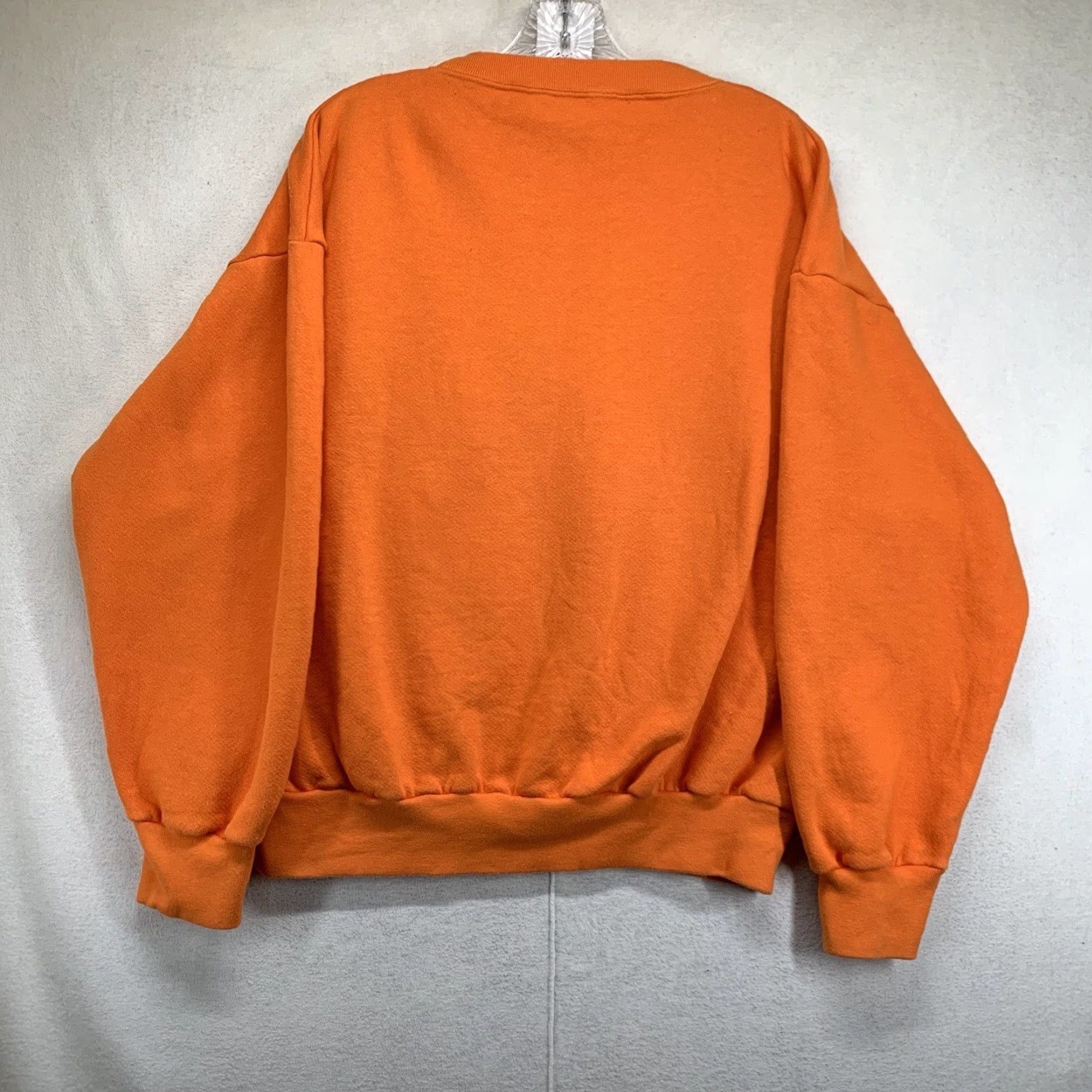 Hope VINTAGE Washington DC Sweatshirt Mens L/M BOXY Fit Orange Logo Crew Neck Pullover Long Sleeve Cotton Polyester Fleece Travel 90s 80s Souvenir Size US L / EU 52-54 / 3 - 3 Thumbnail