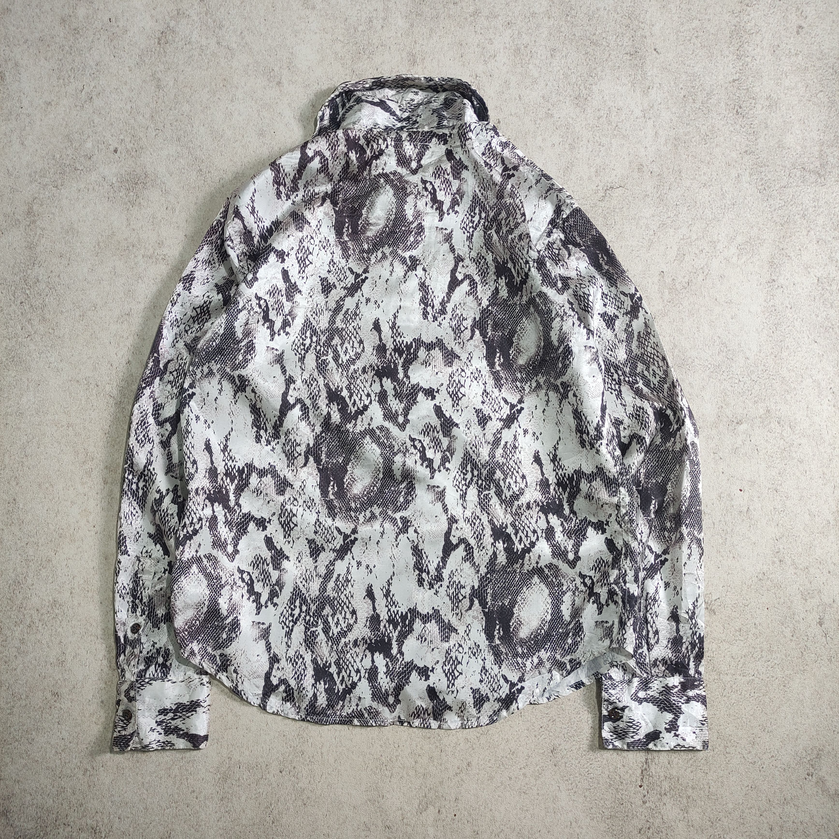 Japanese Brand × Roberto Cavalli × semanticdesign Semantic Design Snake Skin Pattern Size US L / EU 52-54 / 3 - 3 Thumbnail