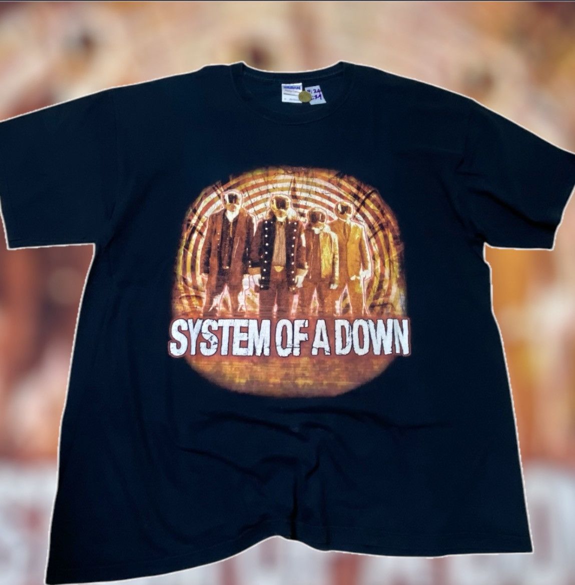Band Tees System Of A Down (SOAD) - Toxicity Band Tee Size US XL / EU 56 / 4 - 1 Thumbnail
