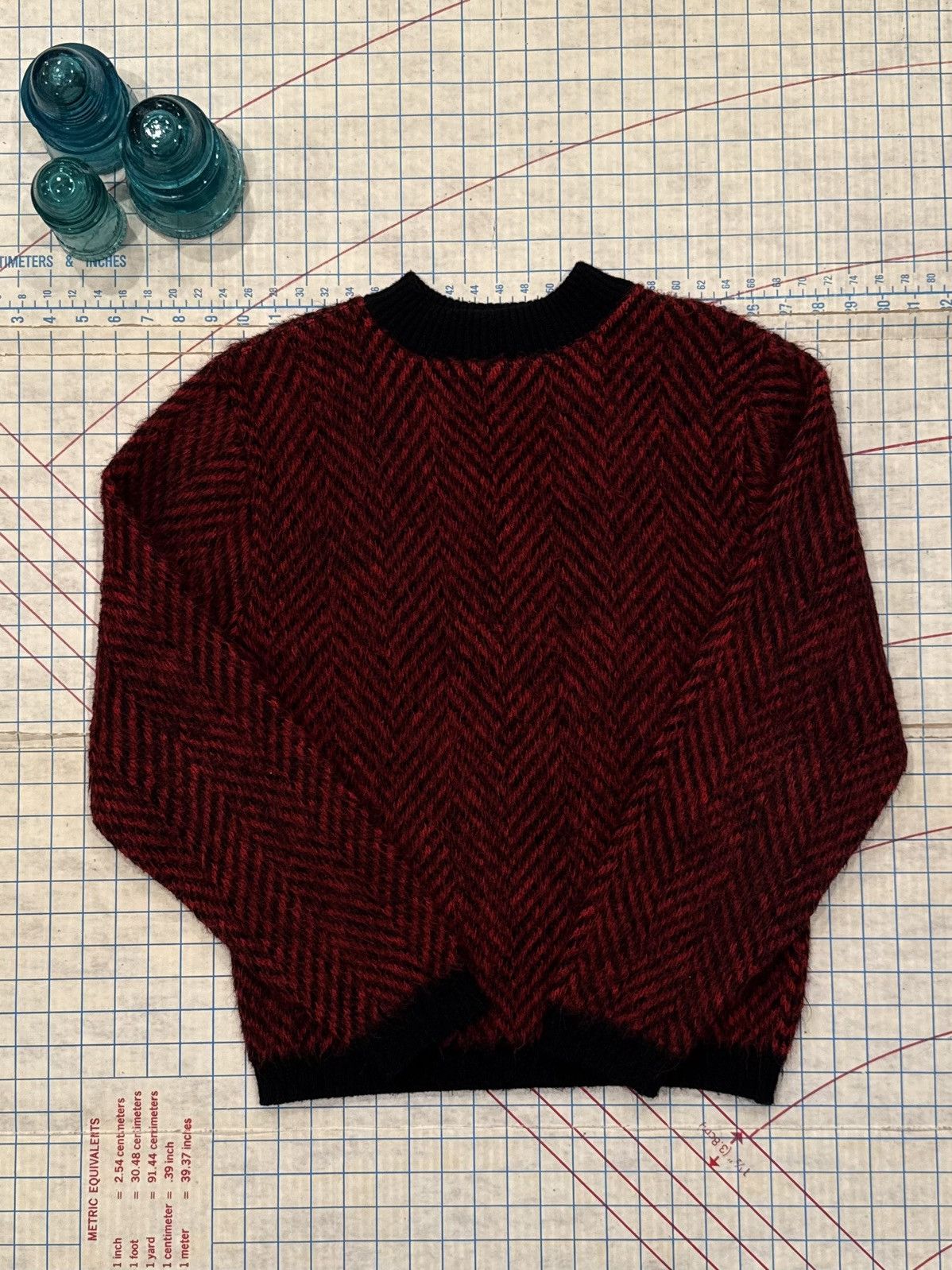 Arrow Vintage Arrow Cum Laude Shaggy Mohair Style Knit Sweater S Size US S / EU 44-46 / 1 - 4 Thumbnail