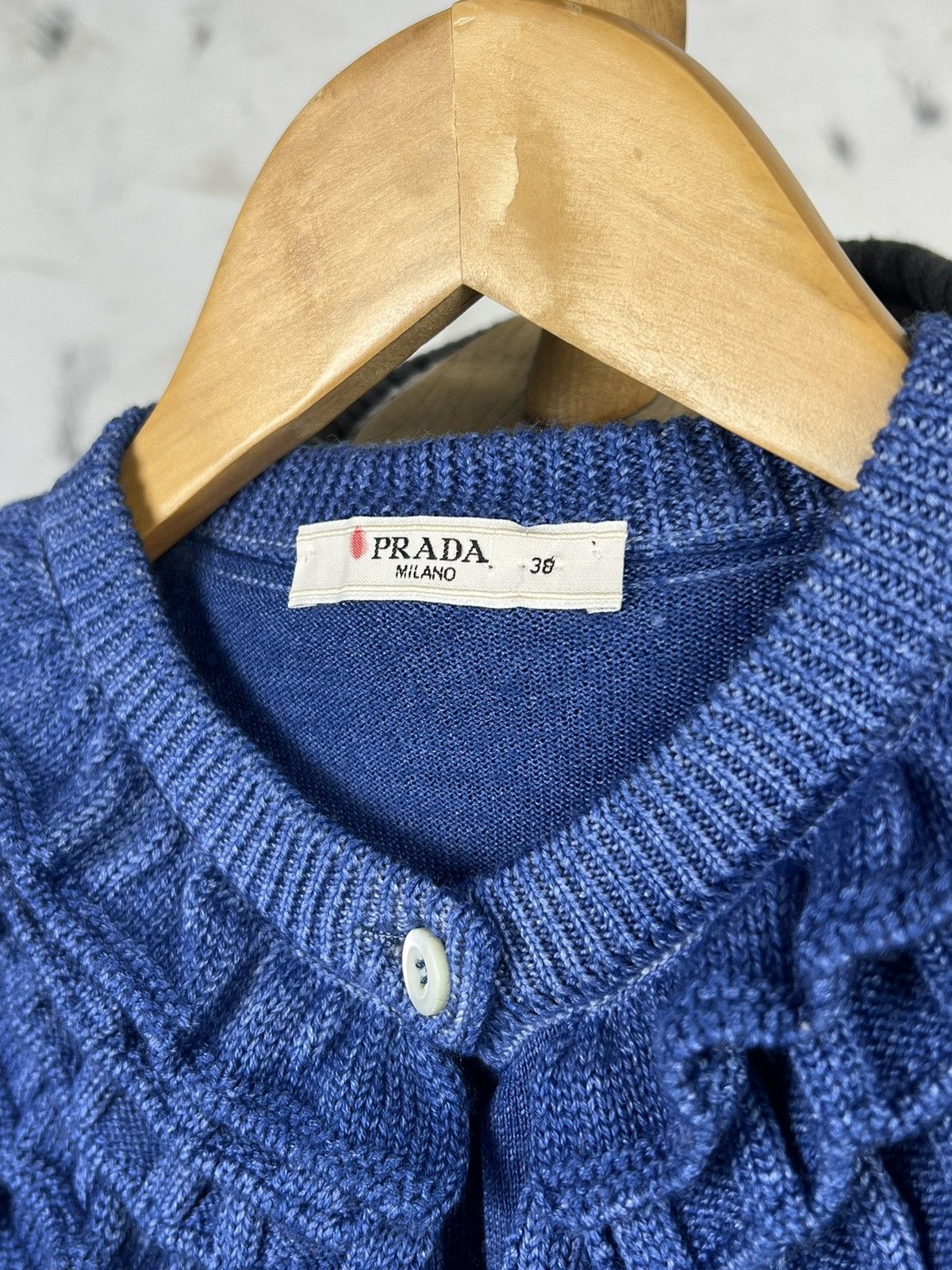 Prada Prada Milano Knit Cardigan Size XS - S 38 Size S / US 4 / IT 40 - 6 Thumbnail