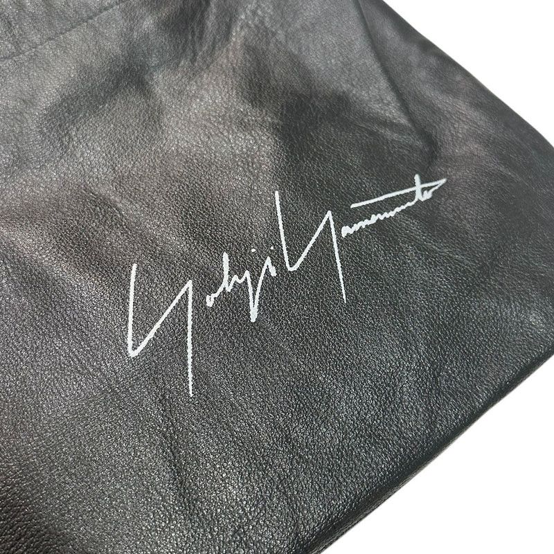 Yves Saint Laurent YOHJI YAMAMOTO signature logo leather shoulder bag Size ONE SIZE - 3 Thumbnail