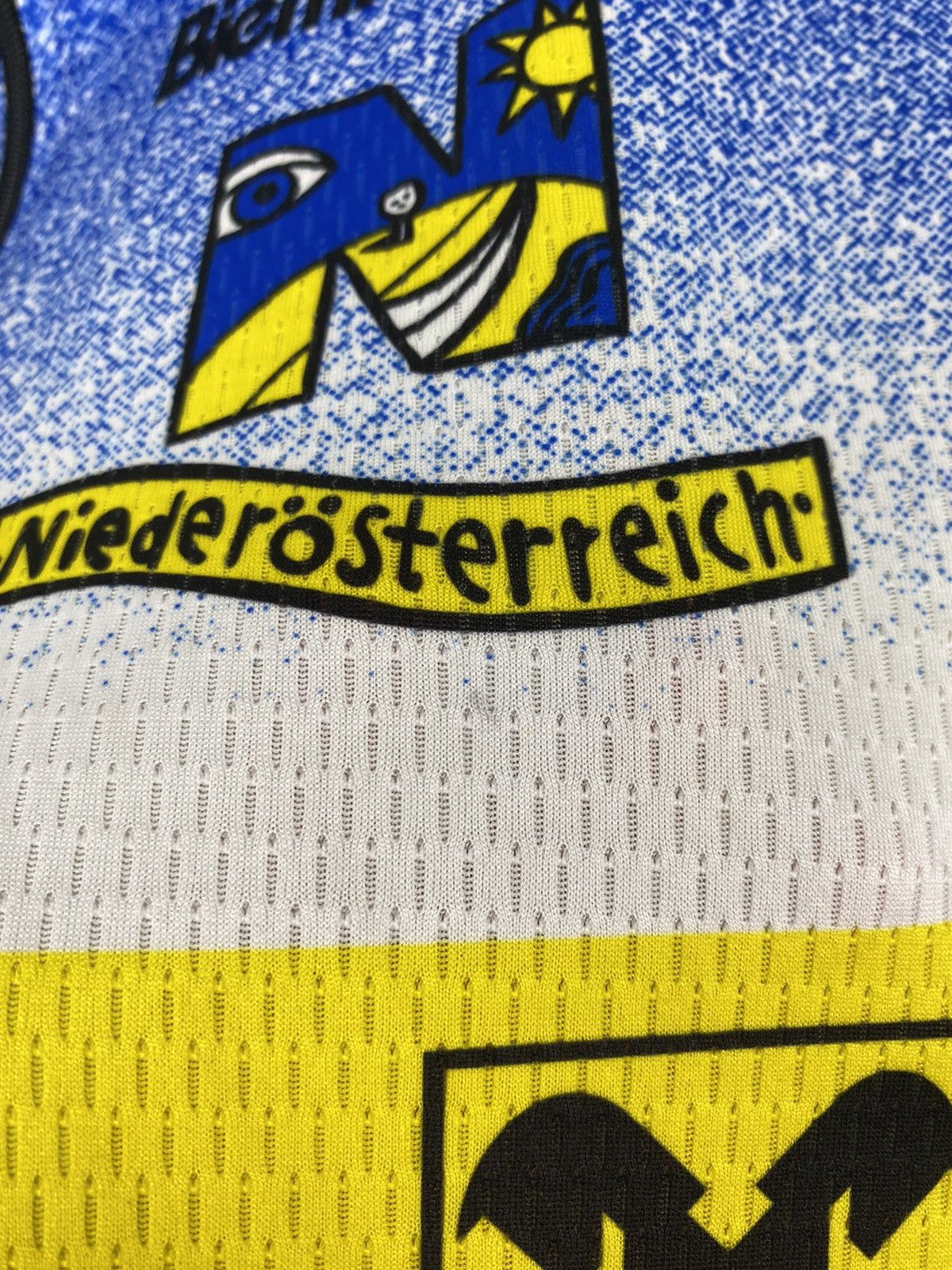 Cycle Vintage Biemme Raiffeisen Tissot Cycling Jersey Shirt Rapha Size US XL / EU 56 / 4 - 5 Thumbnail