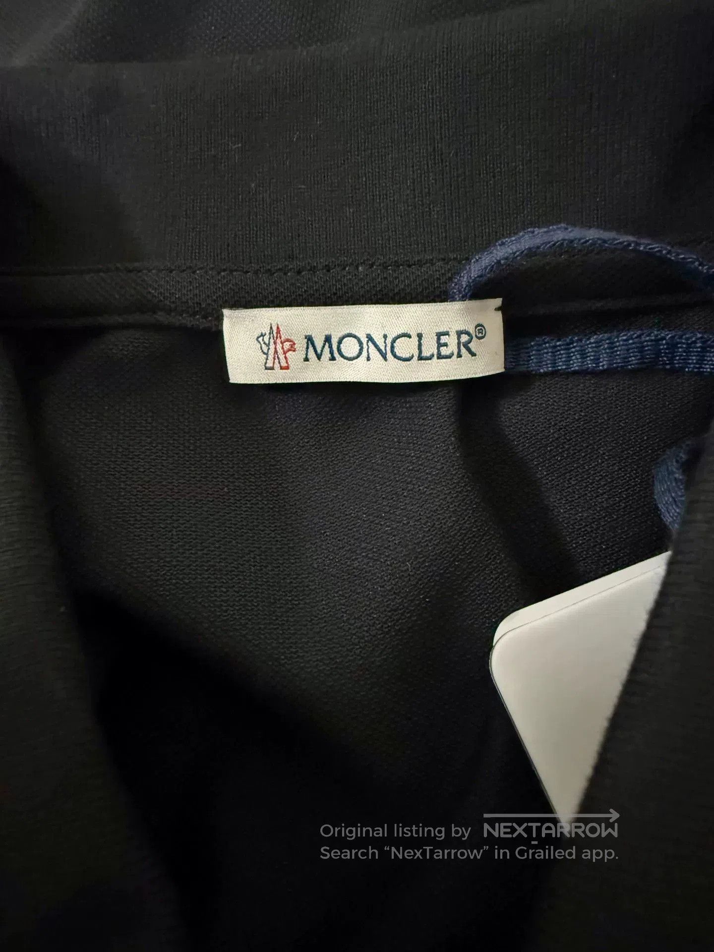 Moncler Moncler Black Short-Sleeve Polo Shirt. Size US M / EU 48-50 / 2 - 7 Thumbnail