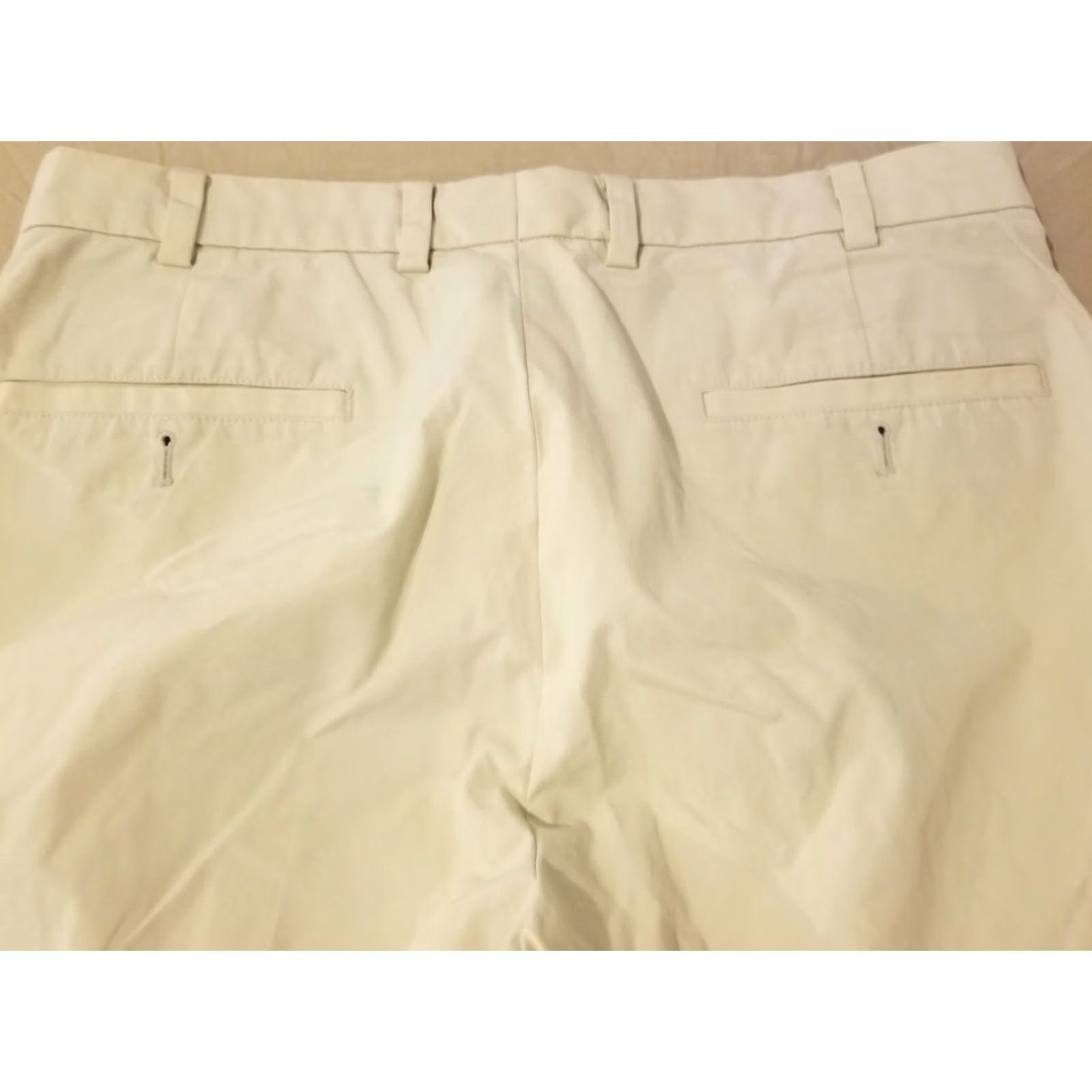 Brooks Brothers Mens Brooks Brothers Khaki Pants 35x30 Cotton Dress Trouser Slack Size US 35 - 2 Thumbnail