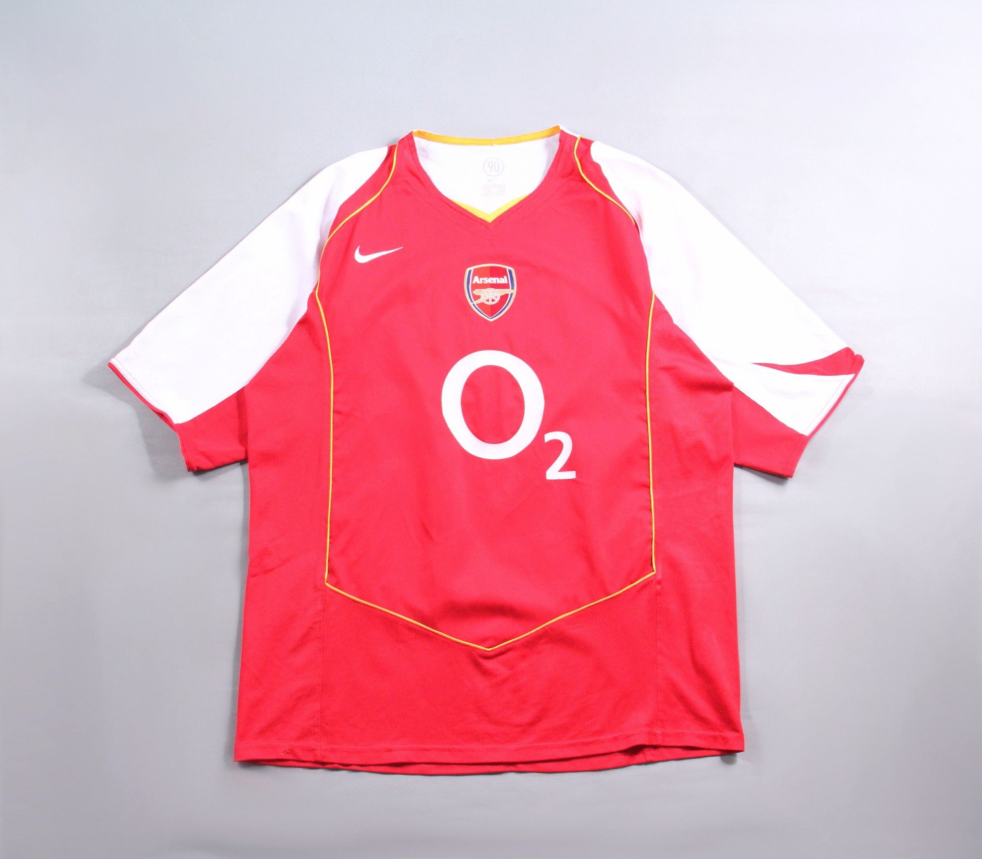 Nike × Vintage Vintage 90s Nike FC Arsenal JVC Jersey Shirt