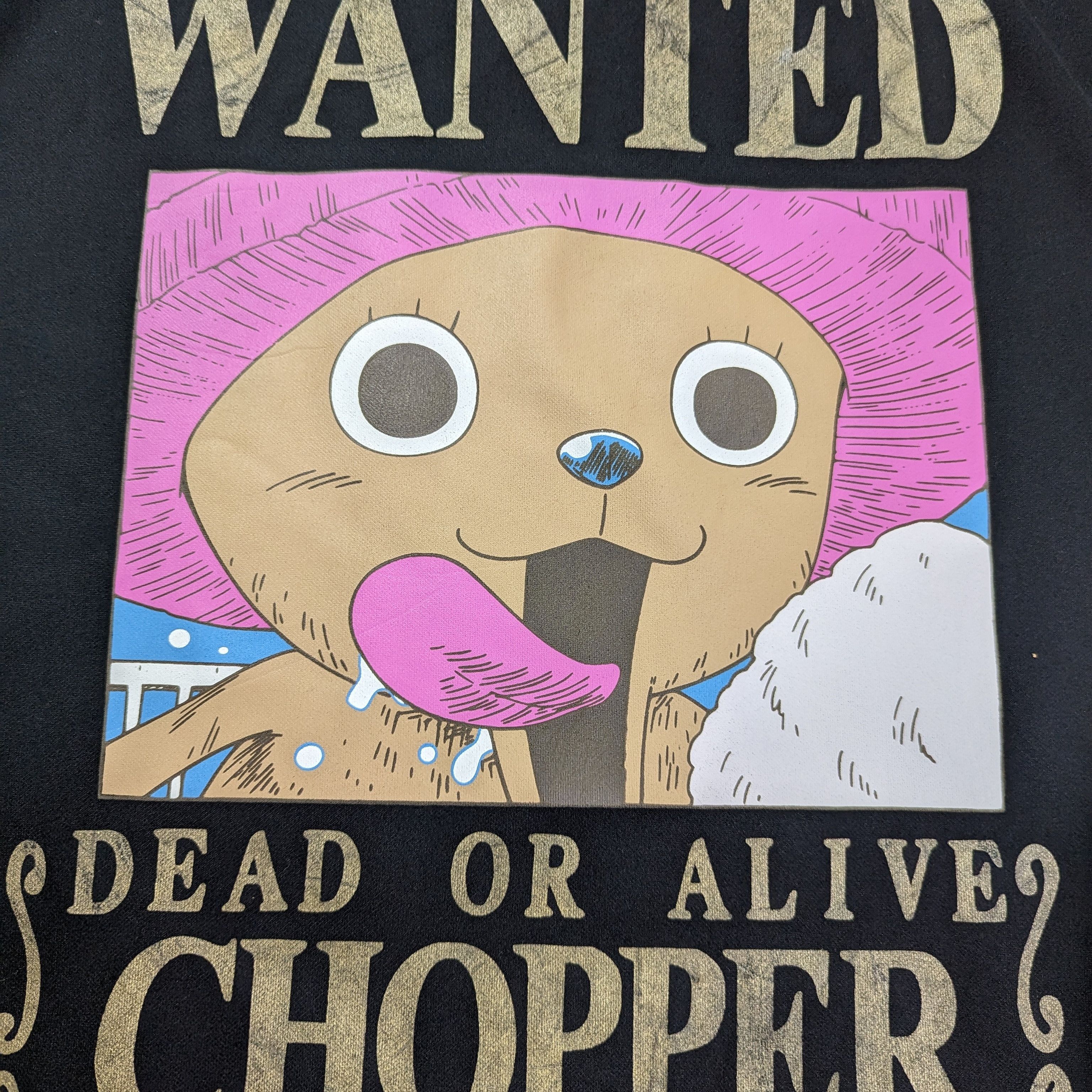 Anime One Piece Chopper Straw Hat Crew Anime Wanted Jacket Size US XL / EU 56 / 4 - 4 Thumbnail