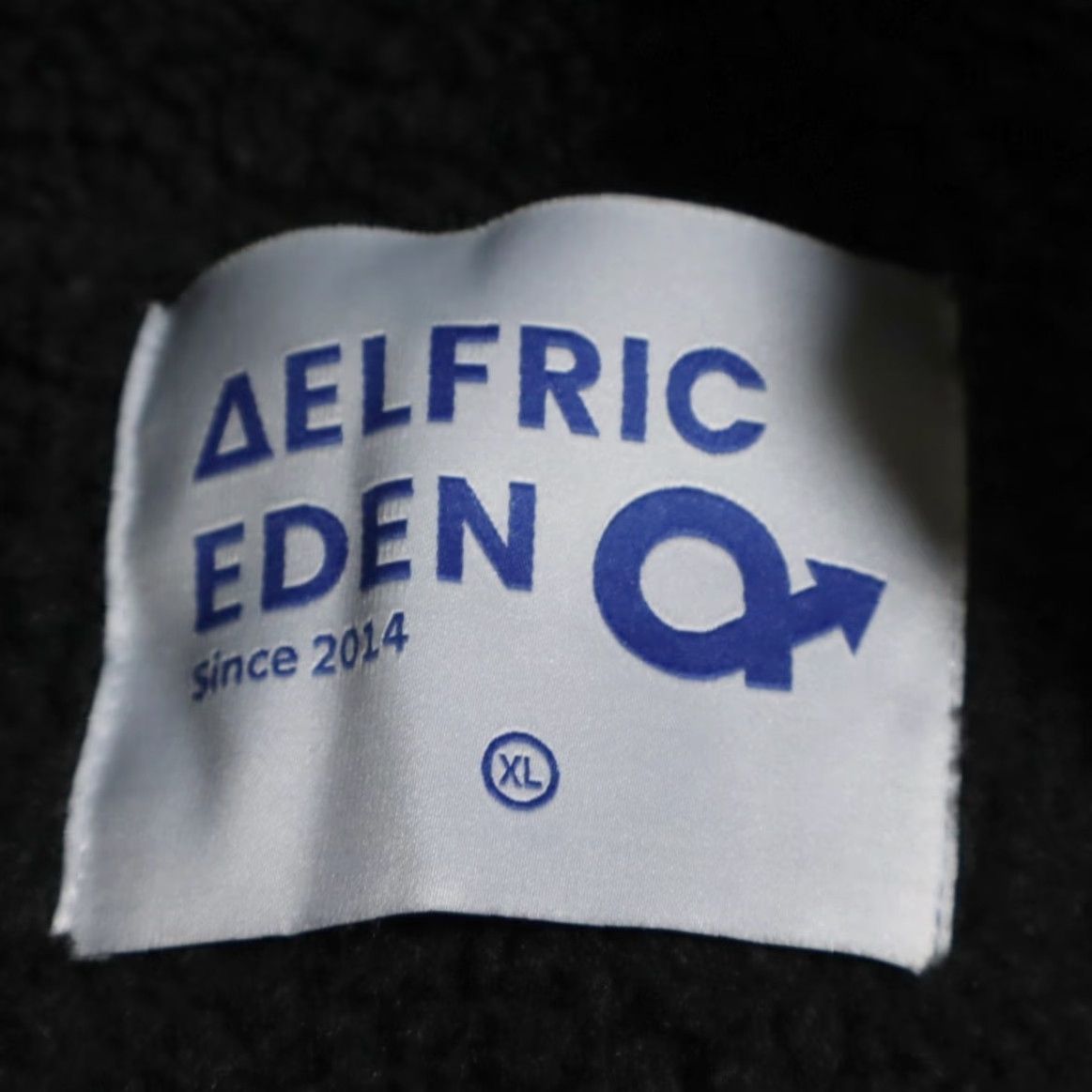 Vintage Aelfric Eden Sherpa Mountain Mosaic Solid Mock Long Sleeve Jacket Black Men's XL Shirt Size US XL / EU 56 / 4 - 6 Thumbnail