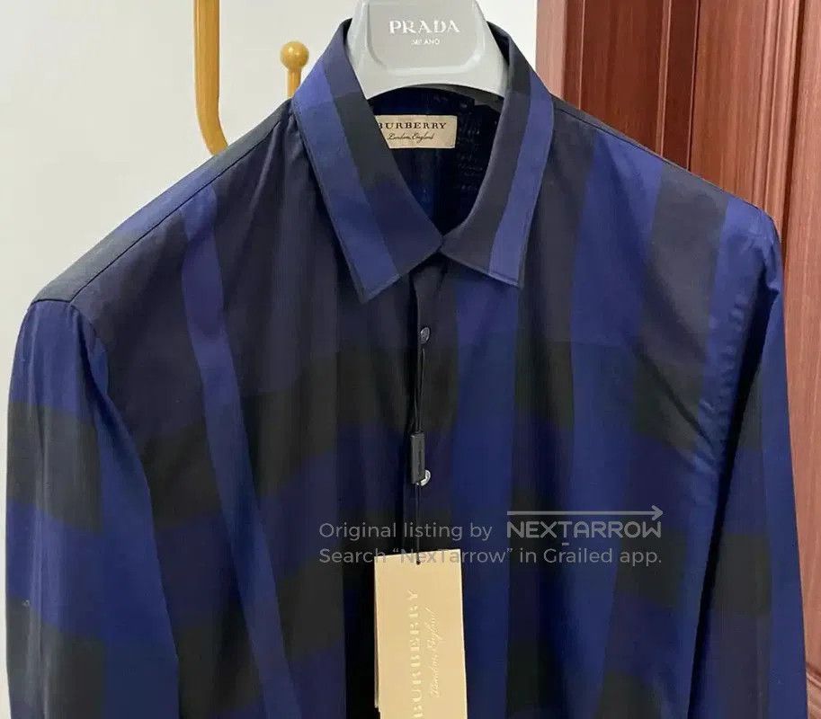 Burberry Burberry Multicolor Cotton Men's Shirt. Size US M / EU 48-50 / 2 - 3 Thumbnail