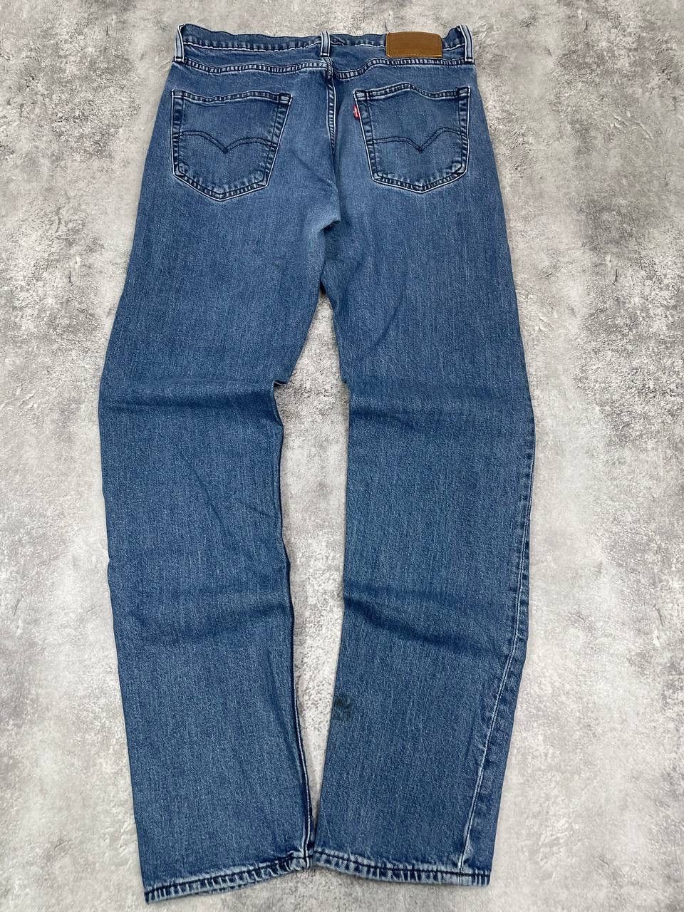 Levi's Levi's Men Denim Jeans Blue Straight Fit Size W34 Size US 34 / EU 50 - 1 Thumbnail