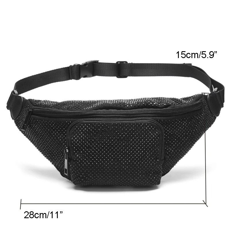 Japanese Brand × Vintage Waist Rhinestone Chest Bag Size ONE SIZE - 6 Thumbnail