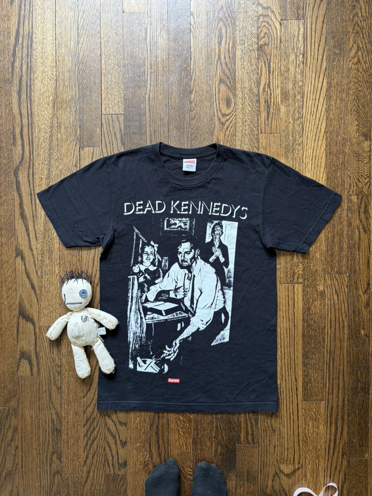 Supreme Ss15 Dead Kennedys too drunk to fuck tee