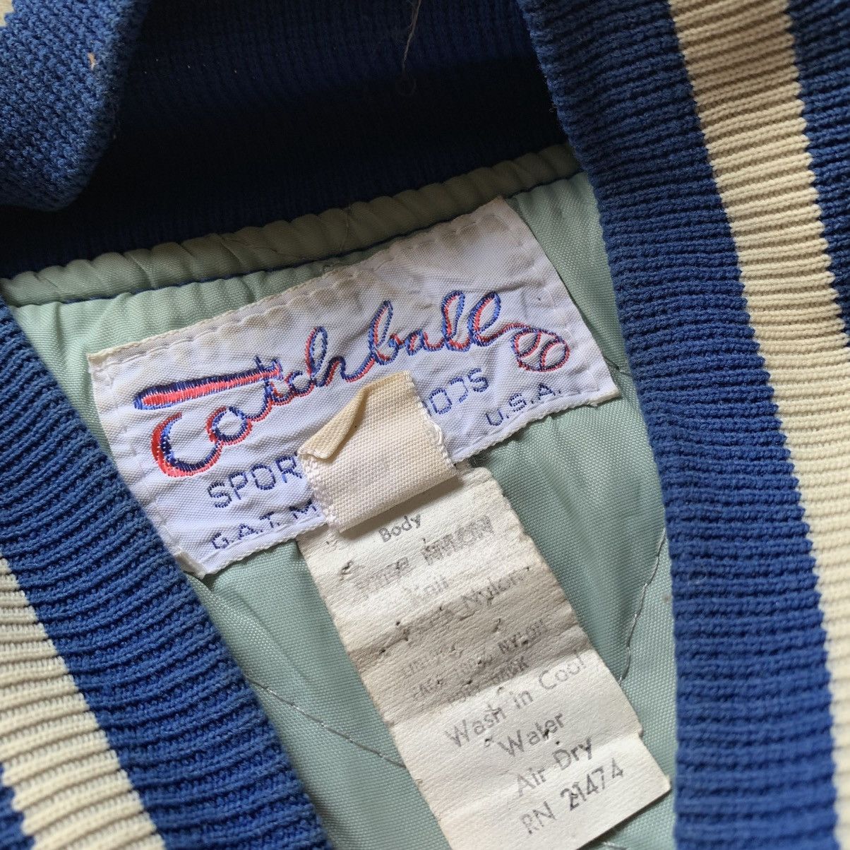 MLB Vtg 90s La Dodgers Bomber Jacket Size US L / EU 52-54 / 3 - 3 Thumbnail