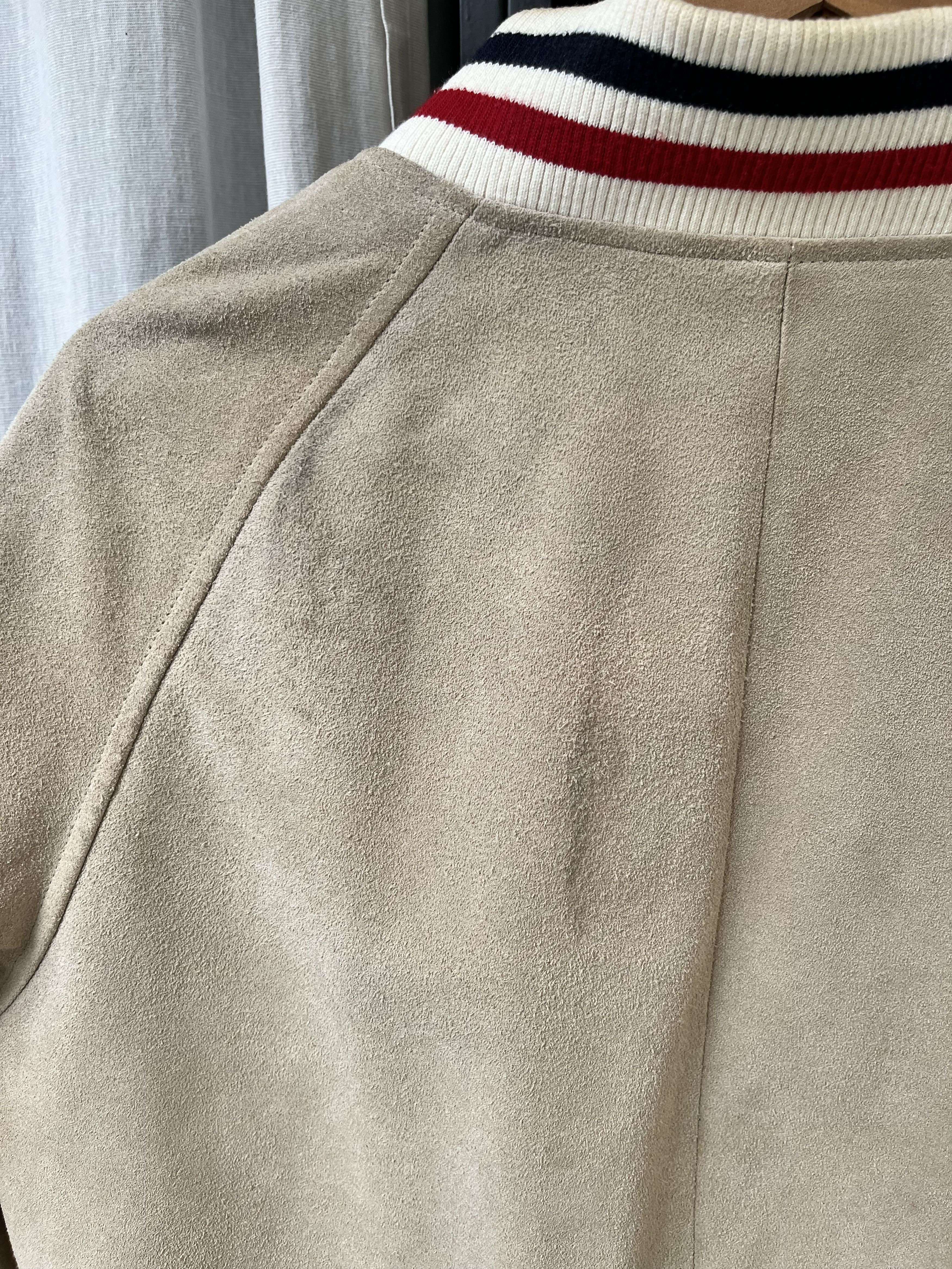 Temple Of Jawnz Suede baseball jacket Size US L / EU 52-54 / 3 - 4 Thumbnail