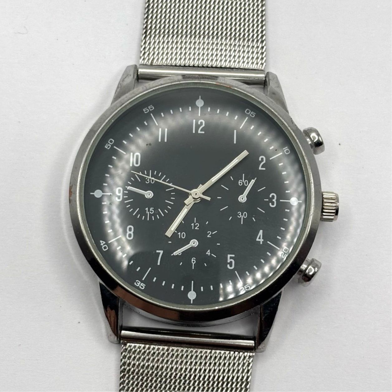 Other Retro Silver Men's Watch Size ONE SIZE - 2 Thumbnail
