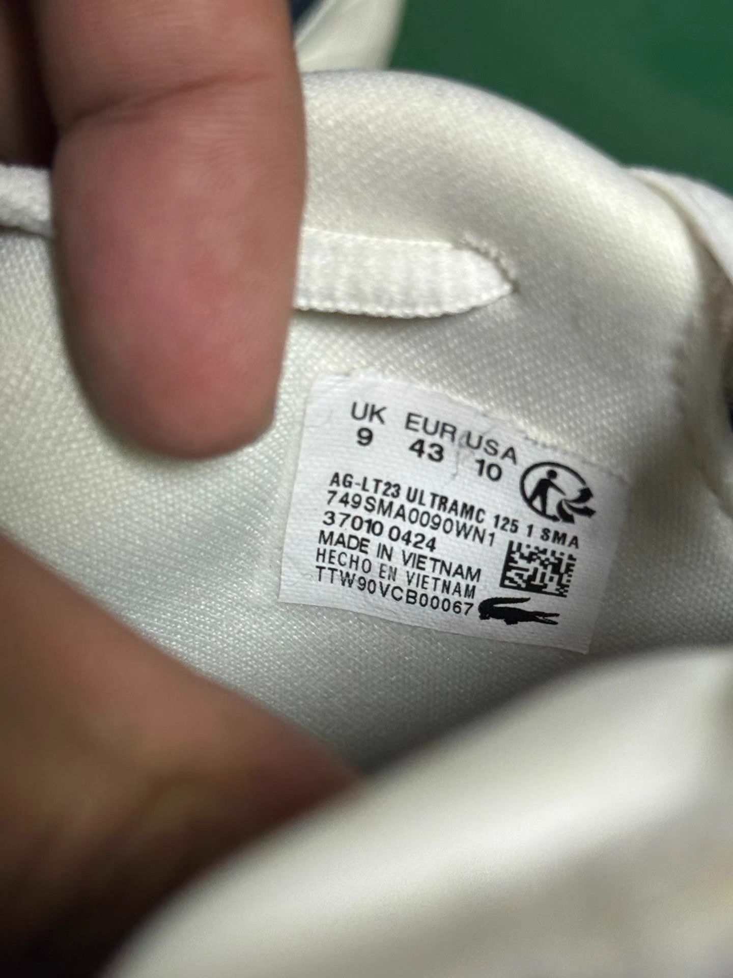 Lacoste Lacoste AG-LT23 Ultra Tennis Shoes K20 Size US 10 / EU 43 - 9 Thumbnail